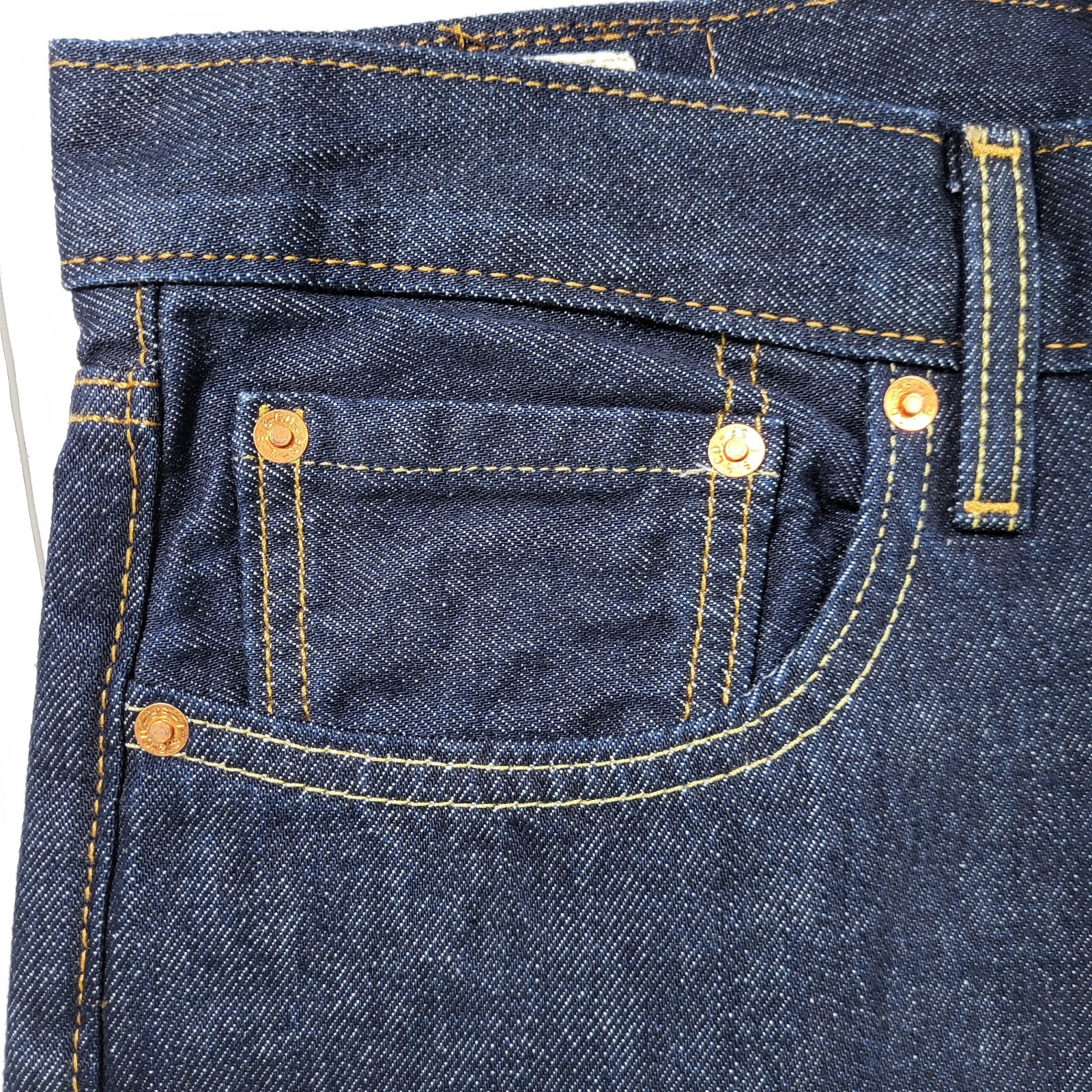 Levis Premium 568 Loose Straight Jeans 32×32 Mens New With Tags Dark Navy Flex