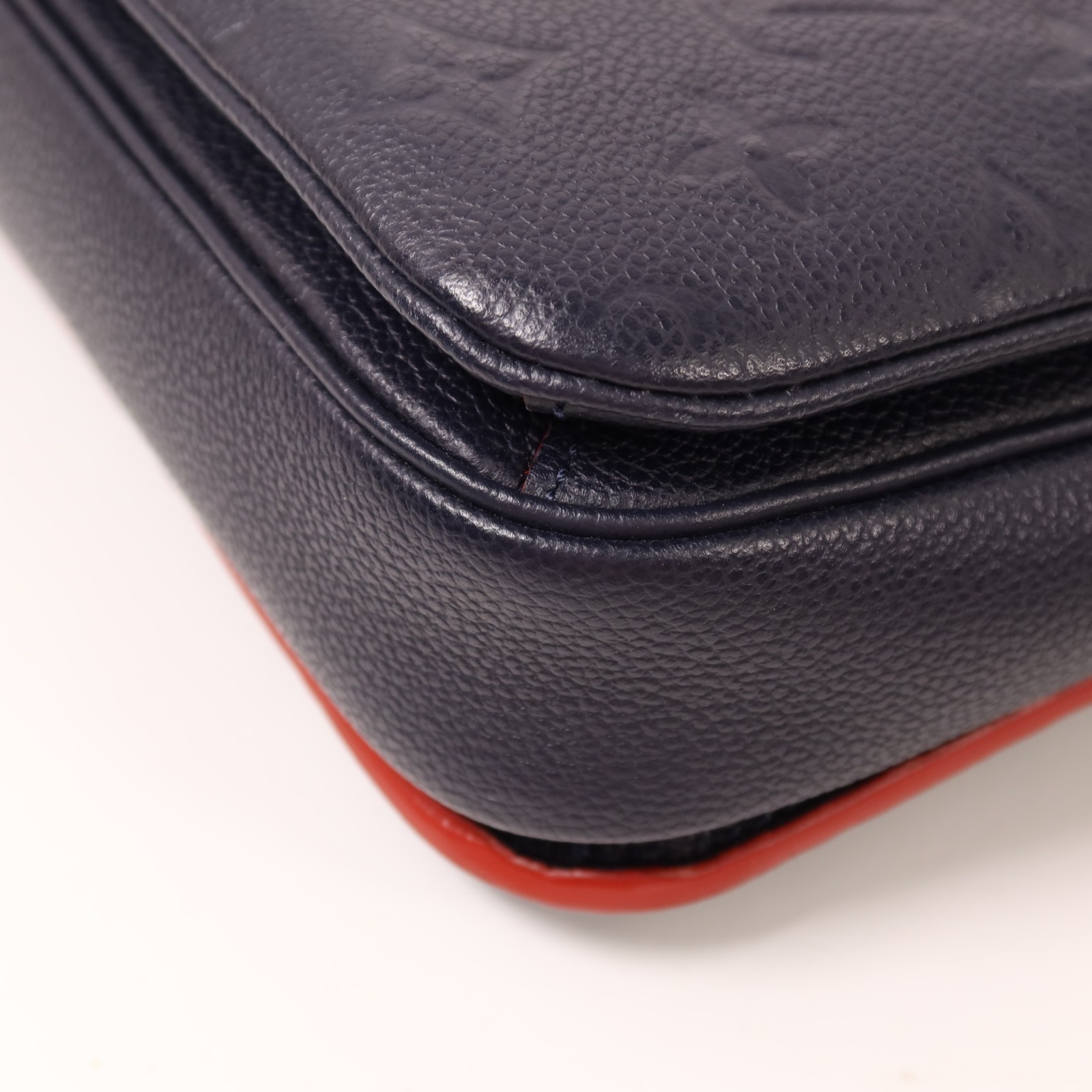 LOUIS VUITTON LV GHW Pochette Metis 2 Way Bag M44071 Monogram Empreinte Navy