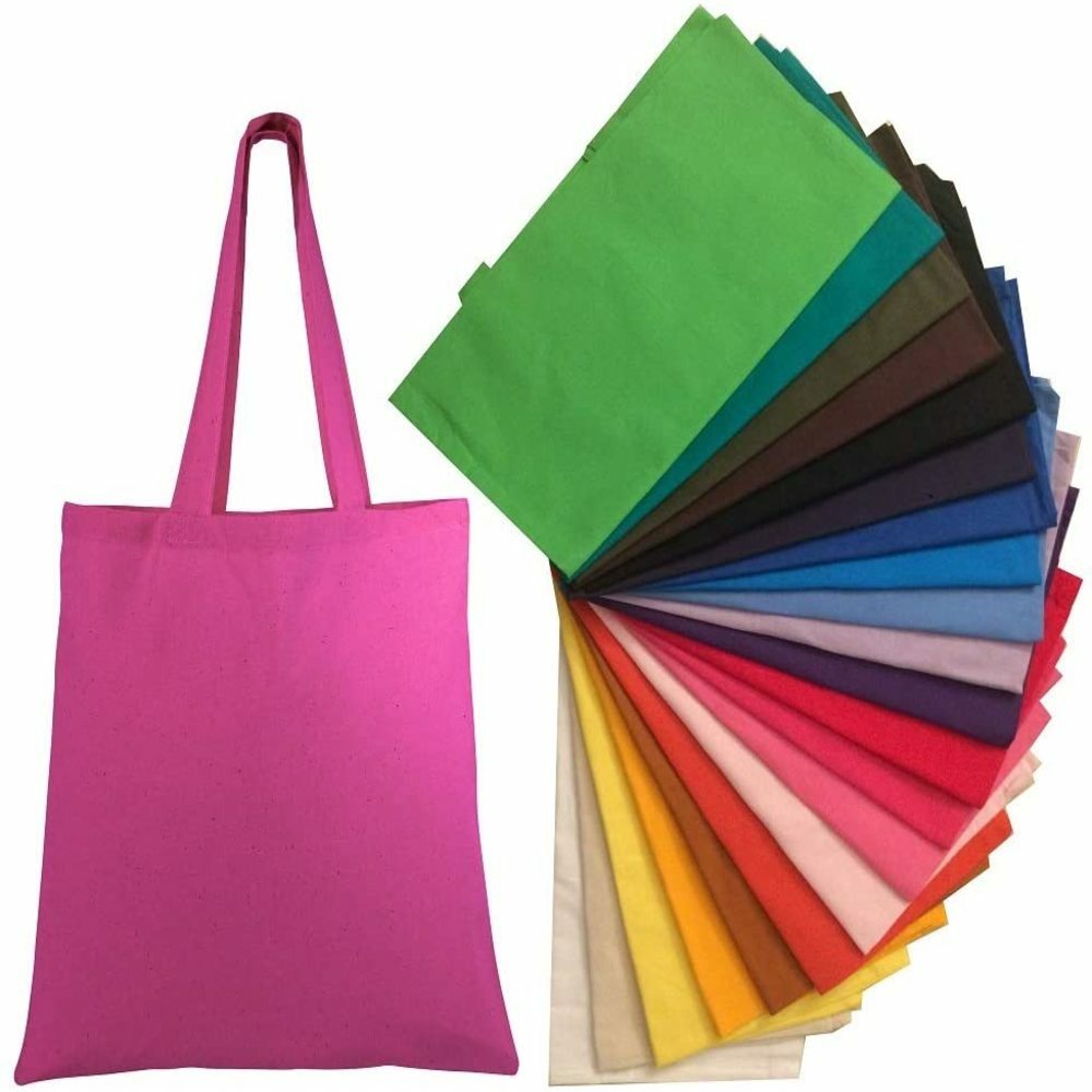 3 Pack Reusable Grocery Shopping Tote Bag Promo Beach GiftBag Eco Friendly 15X16