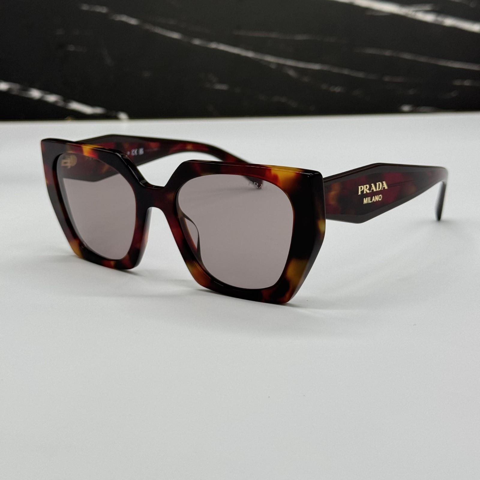 NEW PRADA PR15WS 22A20I SUNGLASSES HAVANA WOMEN PR 15WS 22A20I, SPR 15W 22A20I