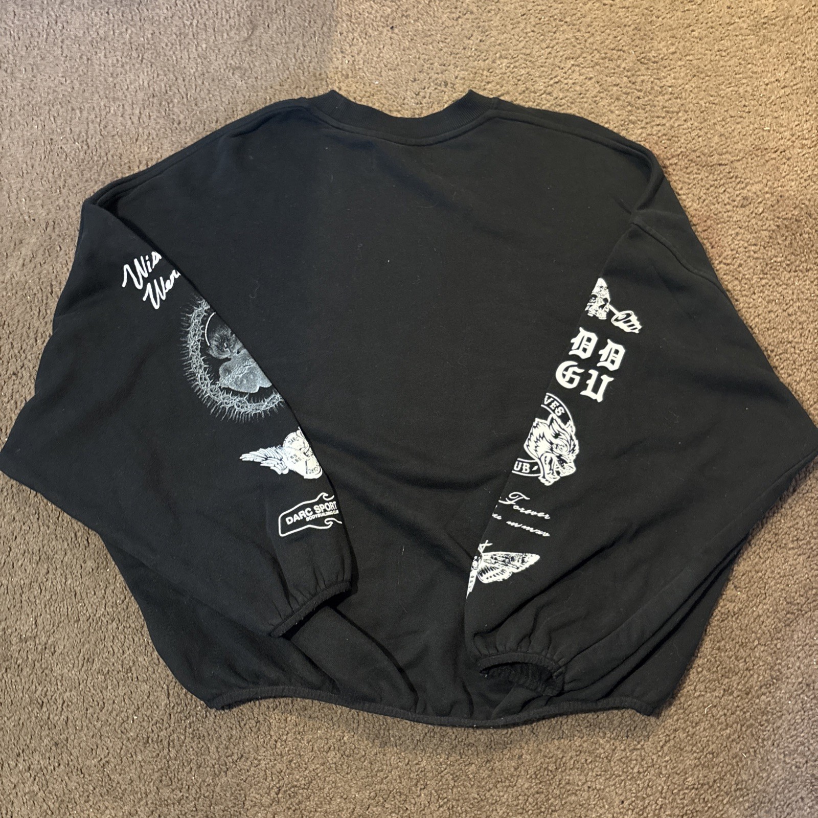Darc Sport Wish You Were Here Break the Cycle Crewneck L Pullover 786/1000