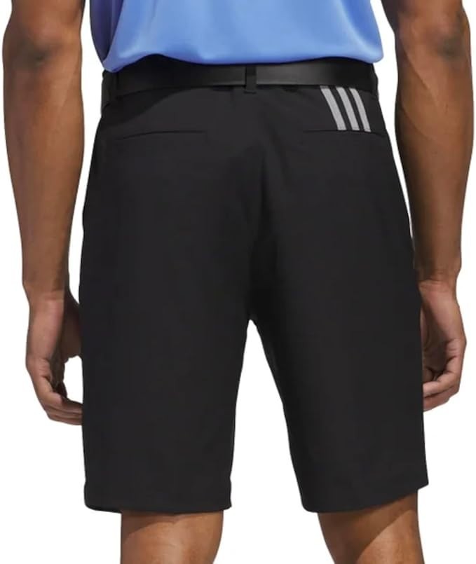NEW Men’s Adidas Size 38 Black Flat Front Golf Shorts 9″ Inseam