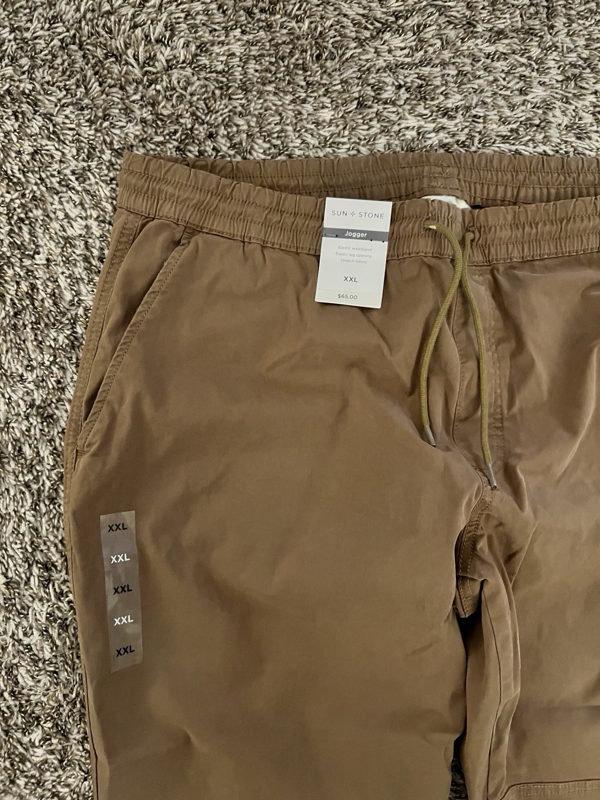 Sun + Stone Men’s Macys Elastic Waist Joggers XXL
