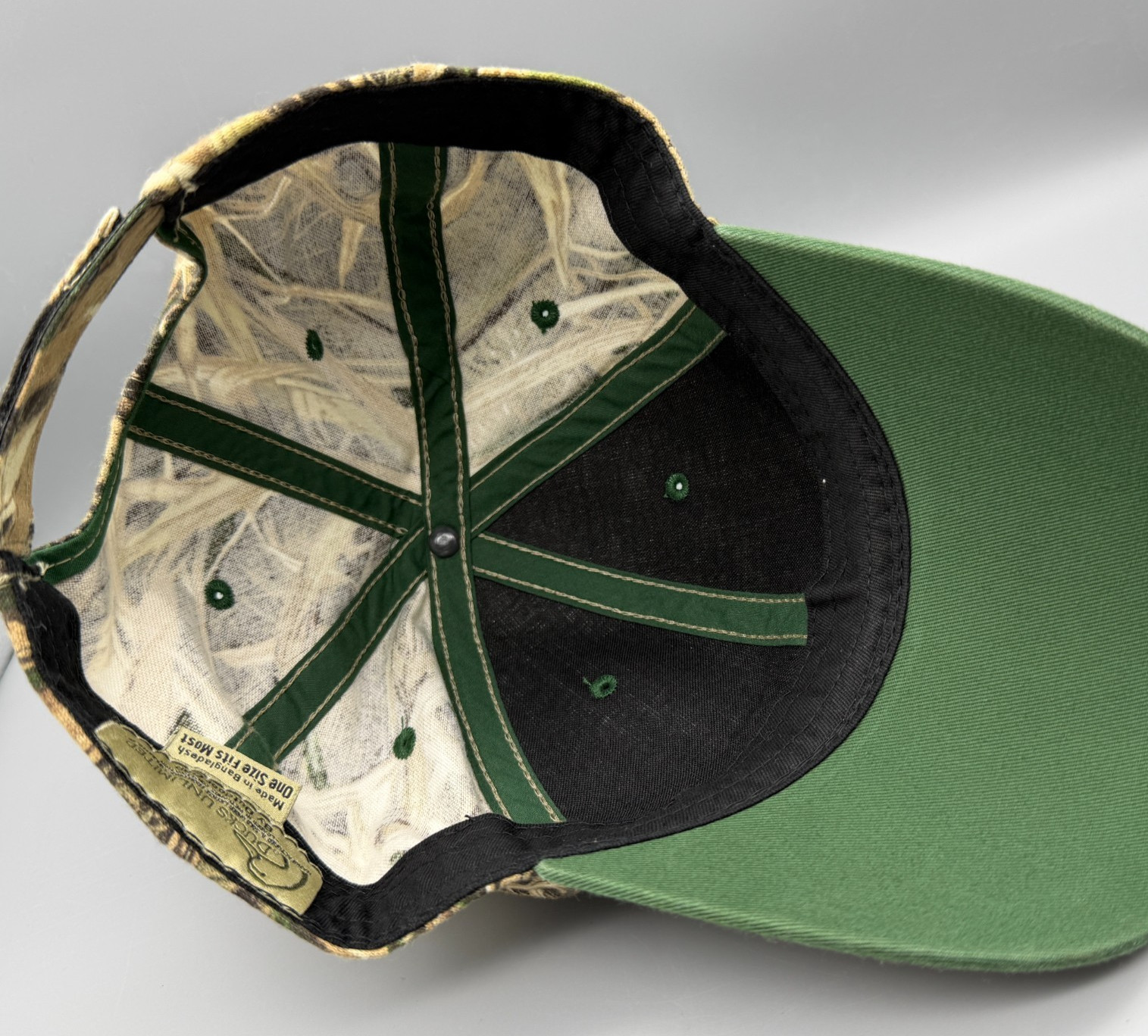 Ducks Unlimited Outdoor Cap Camo Adjustable Baseball Hat Adult One Size Fit Most