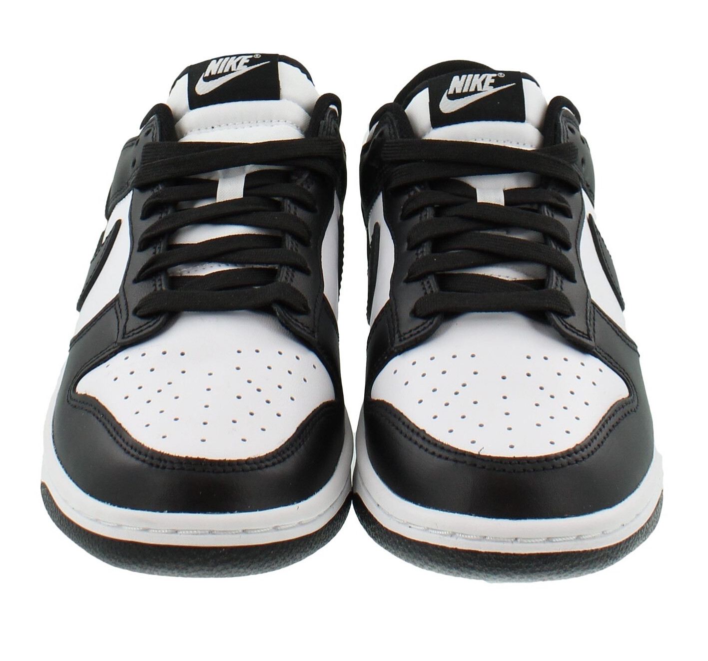 Men’s Nike Dunk Low Retro Shoes ’80s Color Block Panda Leather, DD1391-100