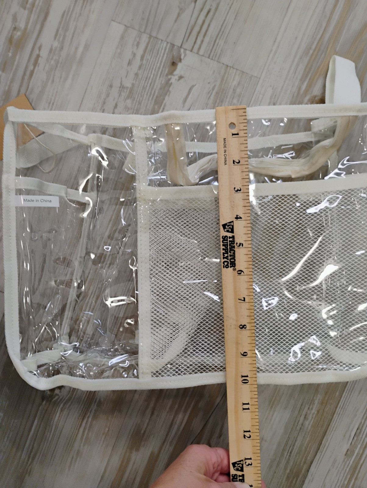Clear Beach Bag Organizer Divider New 14x10x5 For Bogg Bag
