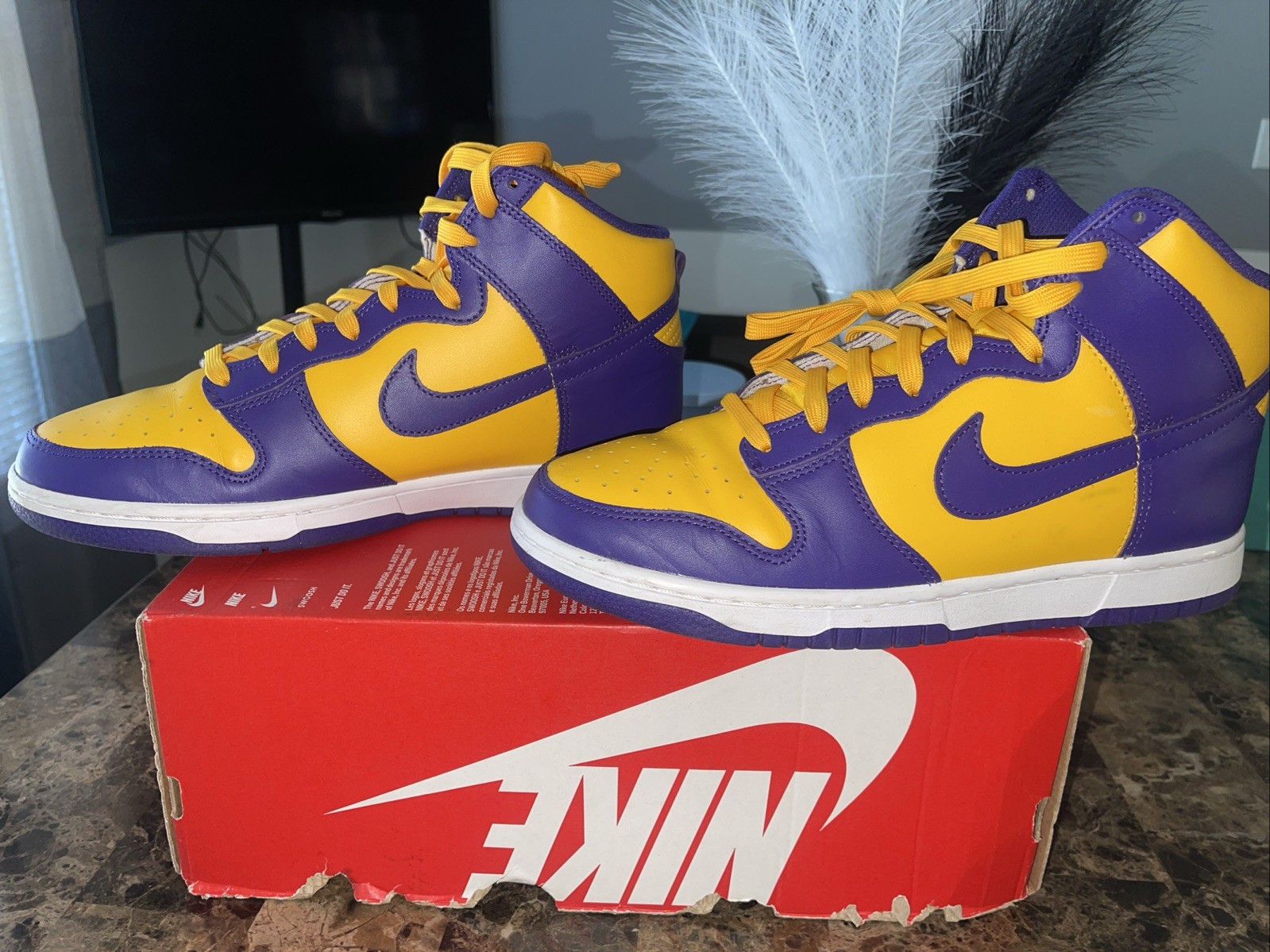 Nike Dunk High Retro ‘Court Purple’ Men Size 10 -11.5 Wmns DD1399-500 Used