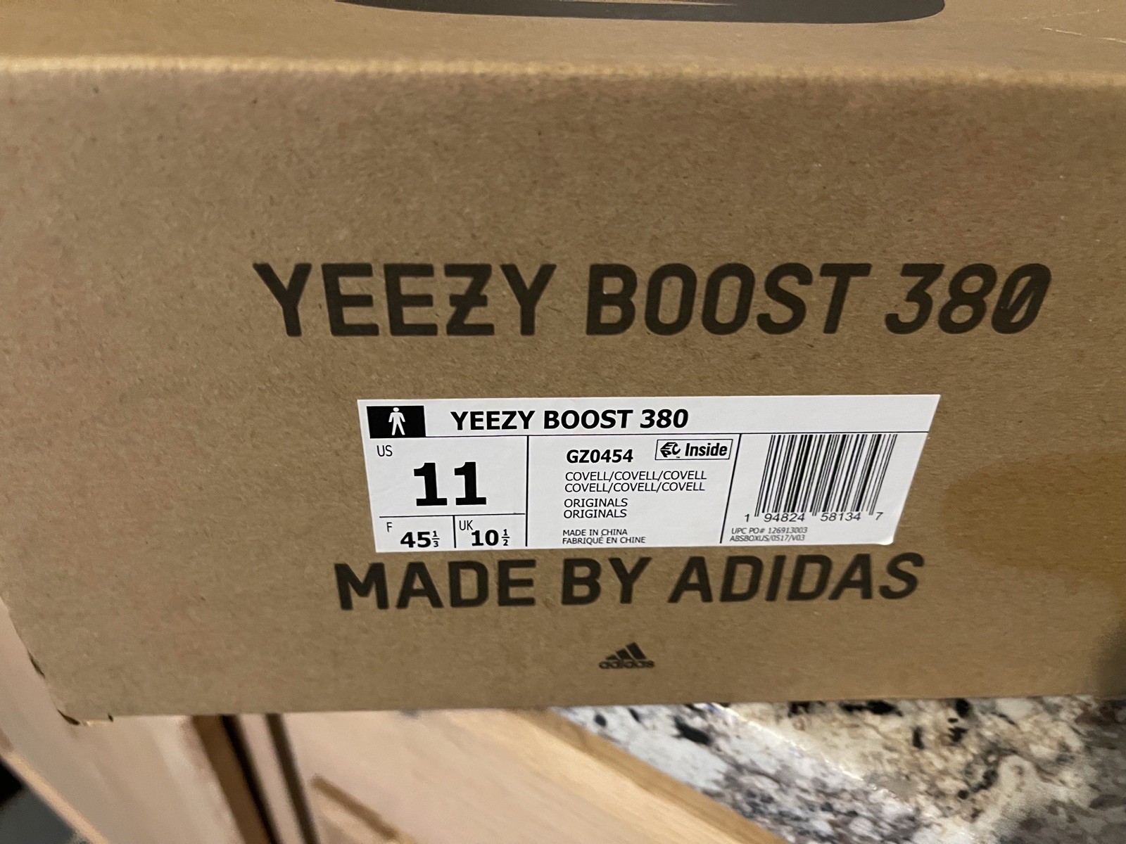 Adidas Yeezy Boost 380 Covellite GZ0454