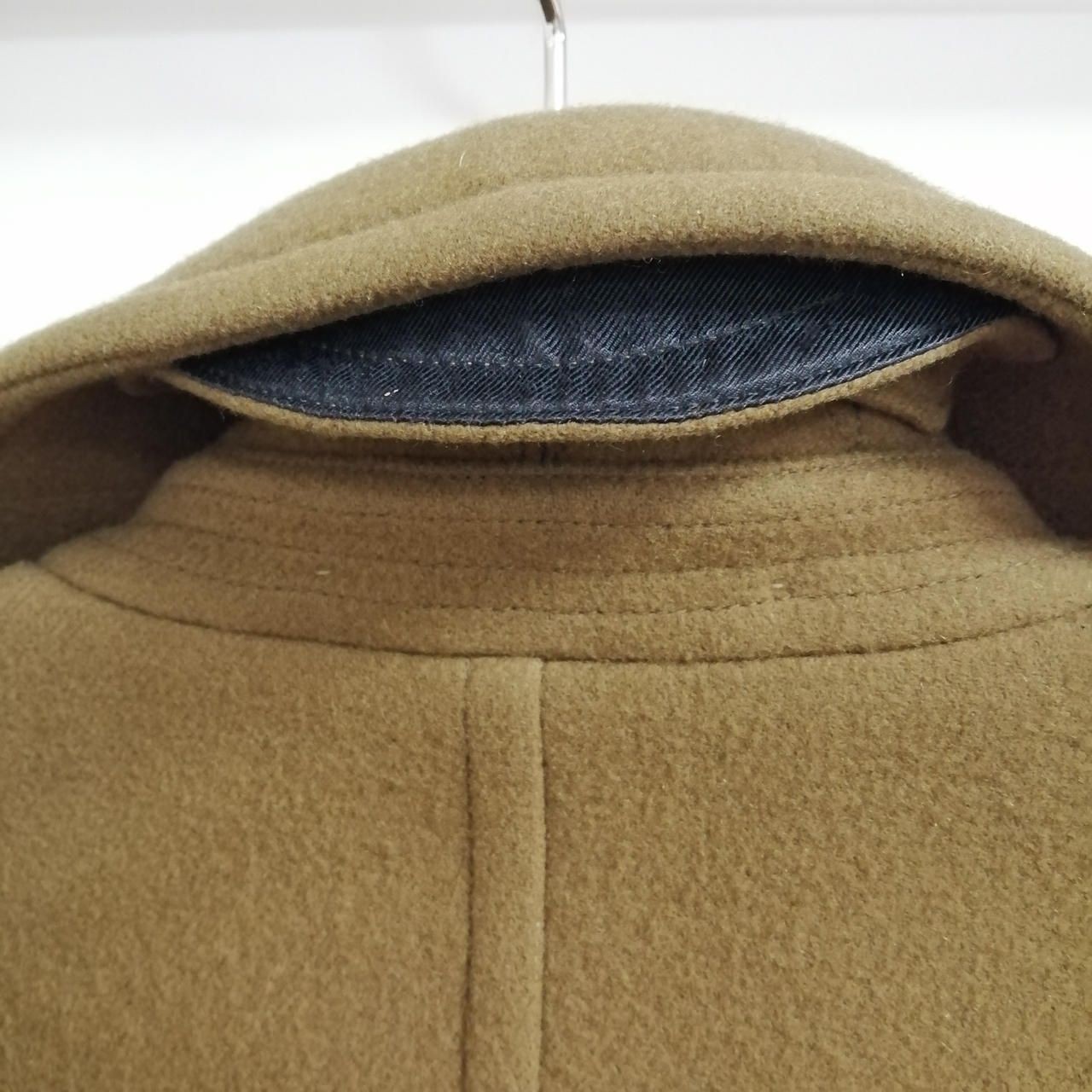 SCYE BASICS Cashmere Blend Wool Short Coat Camel Used
