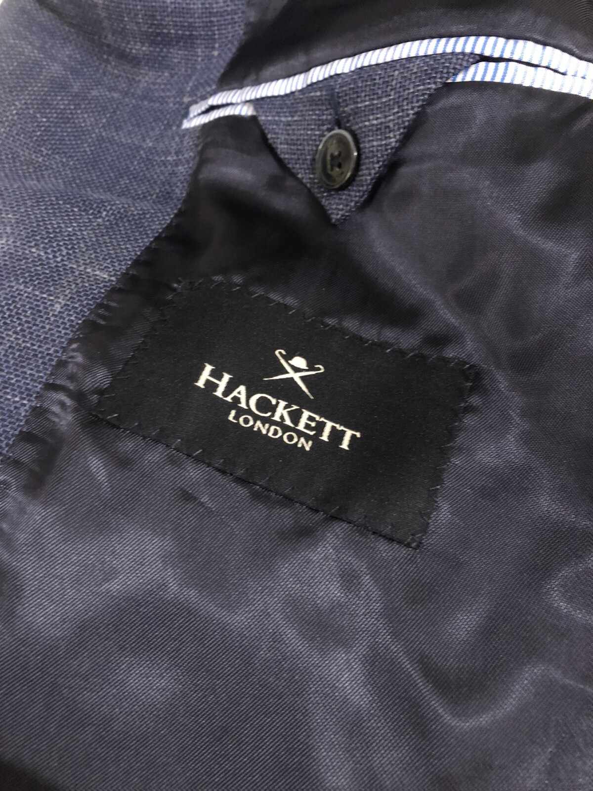 Hackett Navy Hopsack Summer Jacket Brand New With Tags RRP £650 – Size 40″