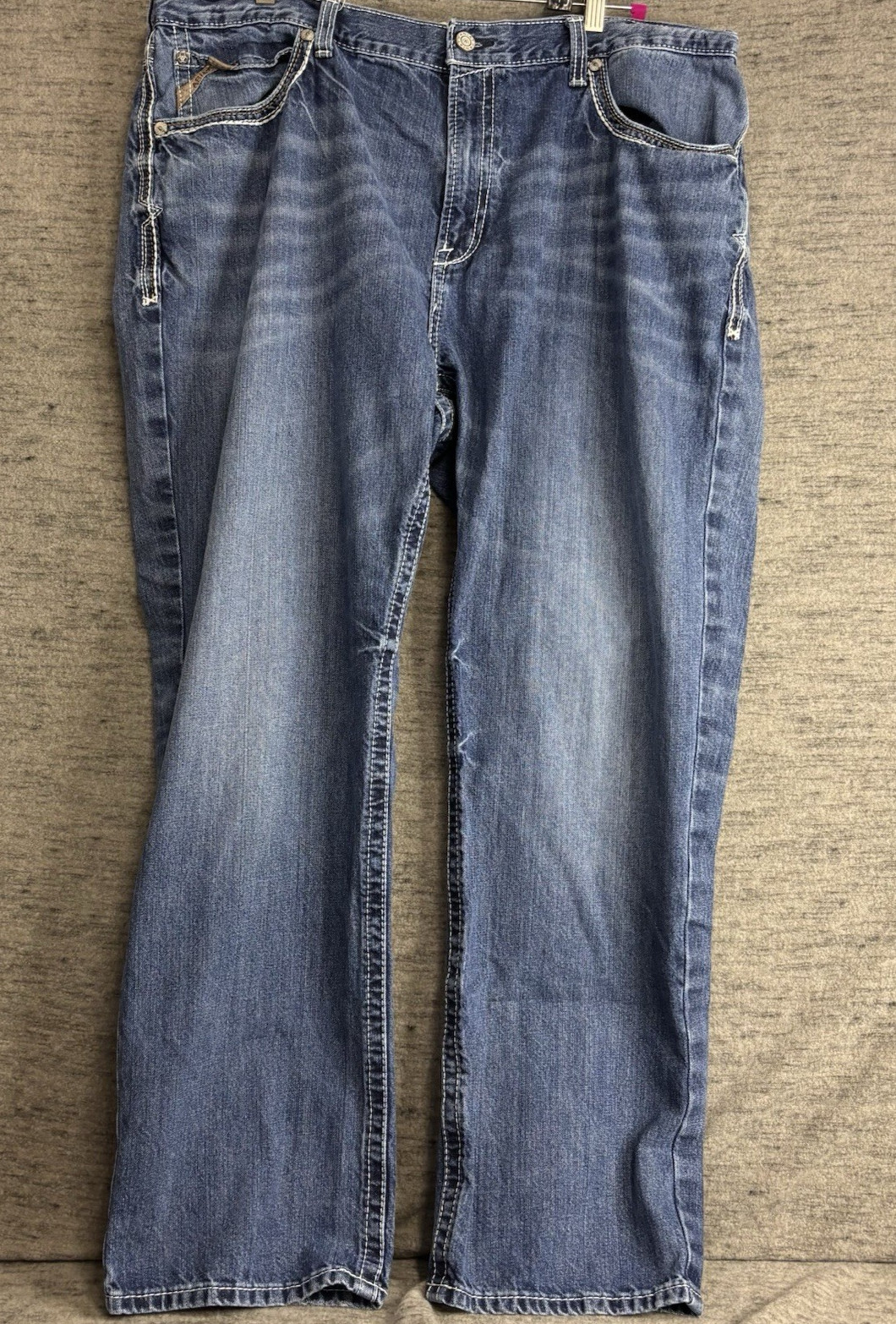 Ariat Men’s Jeans 44×34 Relax Bootcut M4 Workwear Cowboy Festival 32” inseam