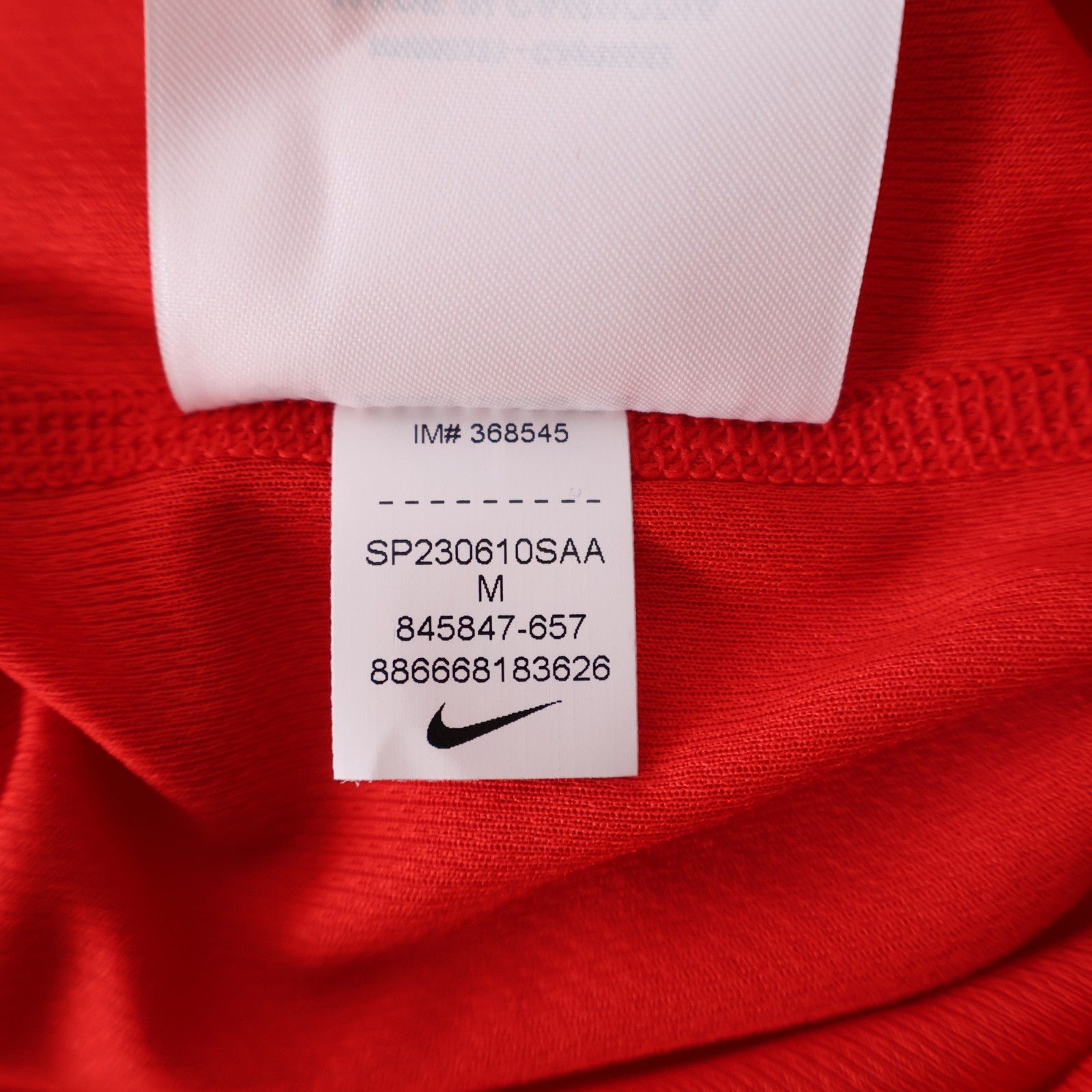 NEW Nike Men’s Dri-Fit Activewear T-Shirt Short Sleeve No Graphic, Red, Size M
