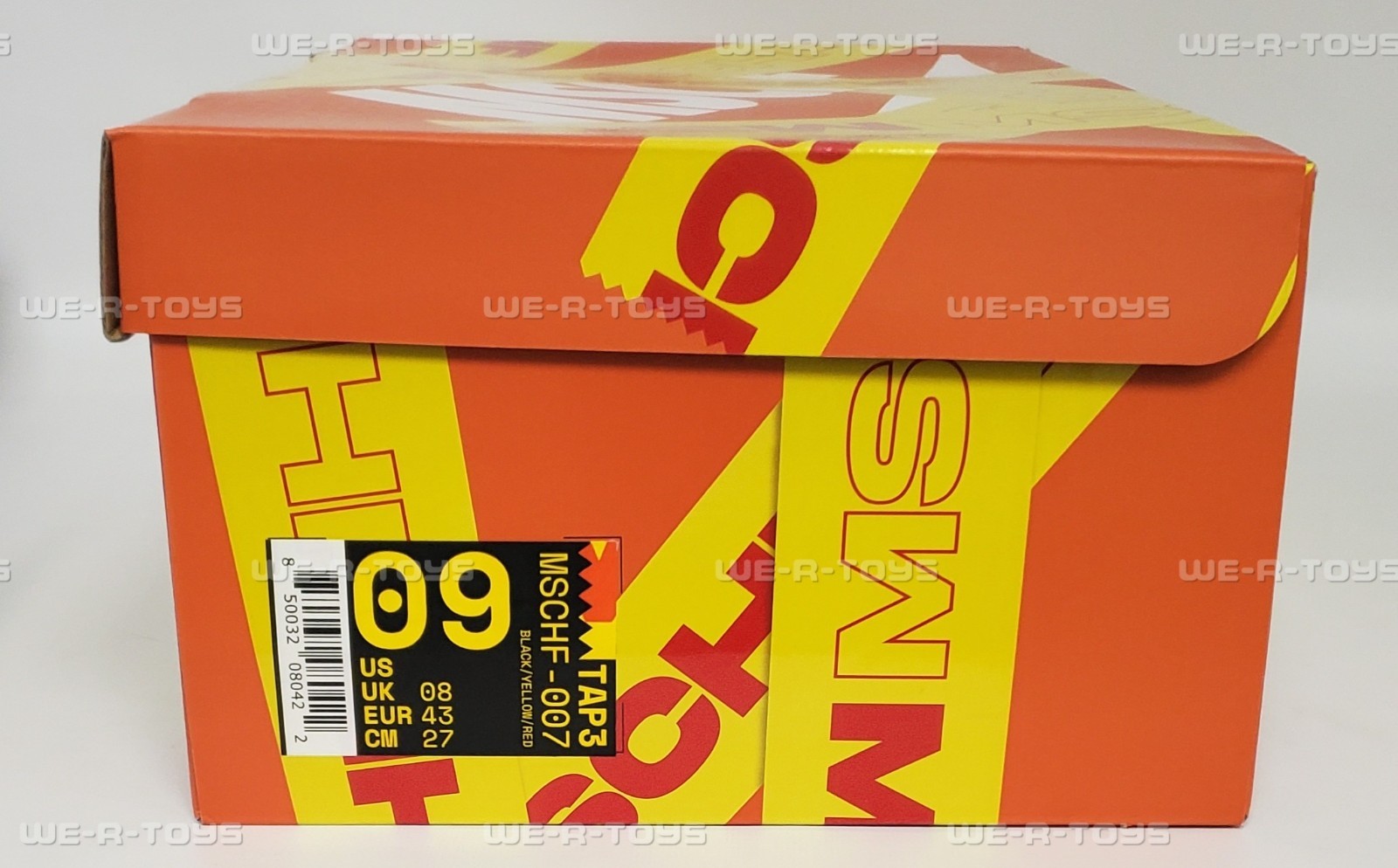 MSCHF Limited Edition TAP3 Black and Yellow Shoes Size 9 Medium