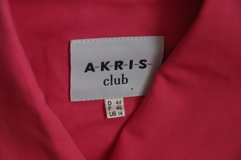 Women Akris Dress Pink 42 / XL / 50