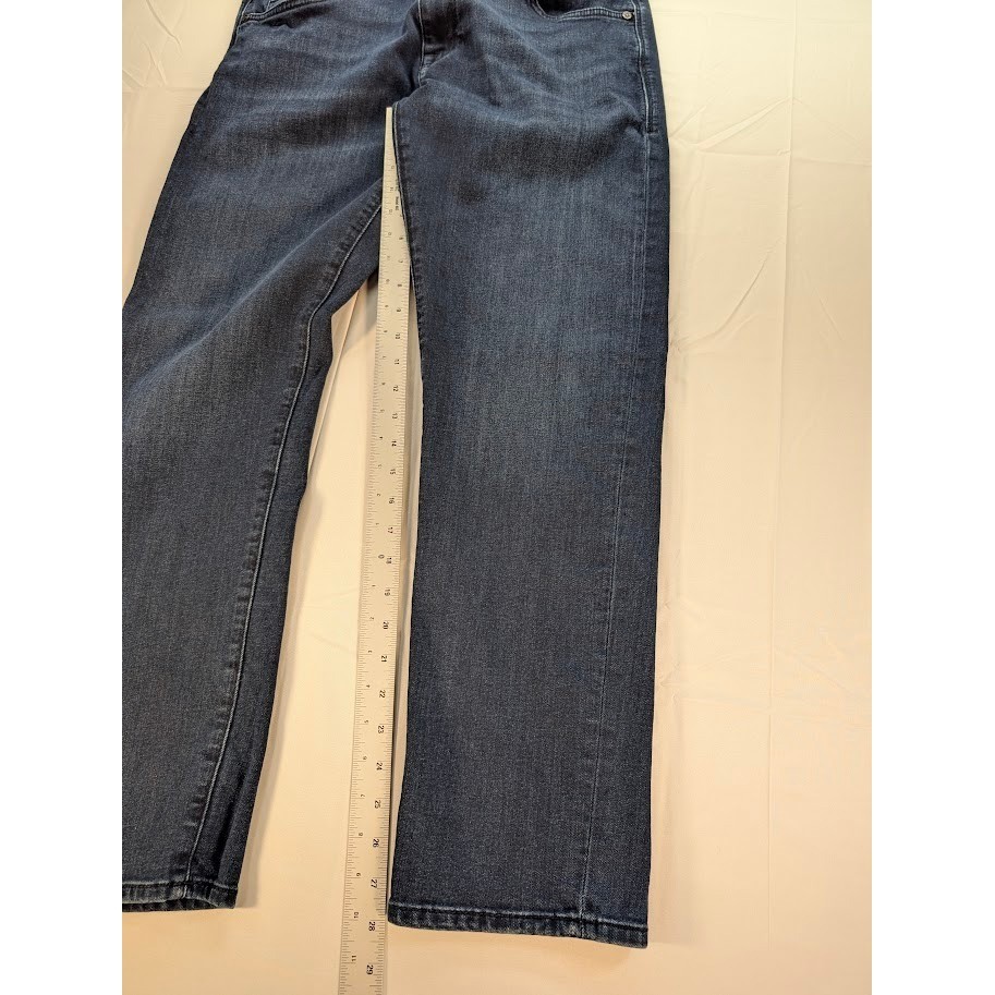 Mavi Marcus Slim Straight Leg Jeans Mens 34 Dark Wash Denim Blue Pants