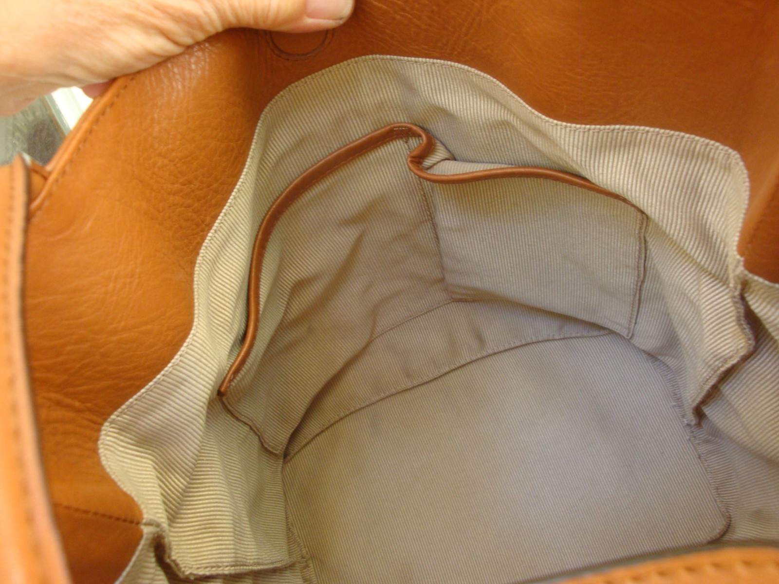 RADLEY LONDON Light Brown Leather Hoho Handbag Shoulderbag Large Tote Purse Boho