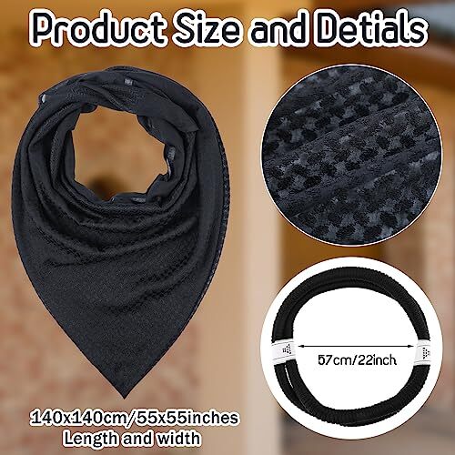 Arab Shemagh Muslim Keffiyeh Head Wrap Scarf Arabic Tactical Desert Headwear Top