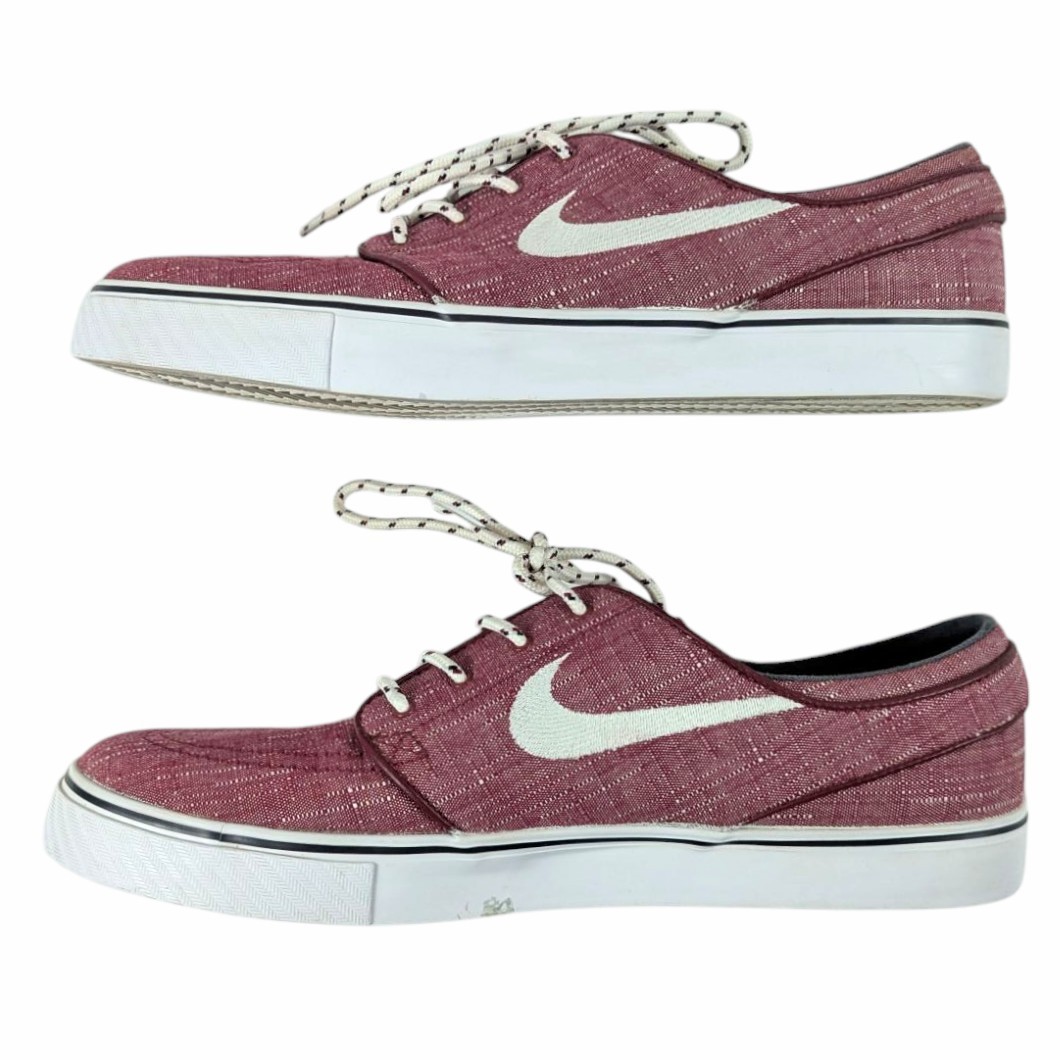 Nike SB Zoom Stefan Janoski Maroon/White 615957-616 Mens SIZE 11.5 Shoe Sneaker