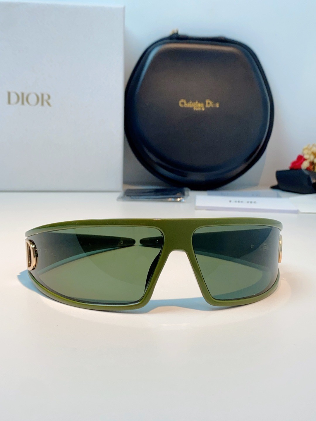 Dior VERYDIOR M1U Pilot Sunglasses Multi-Use Headband Shades Unisex 91-11-125mm