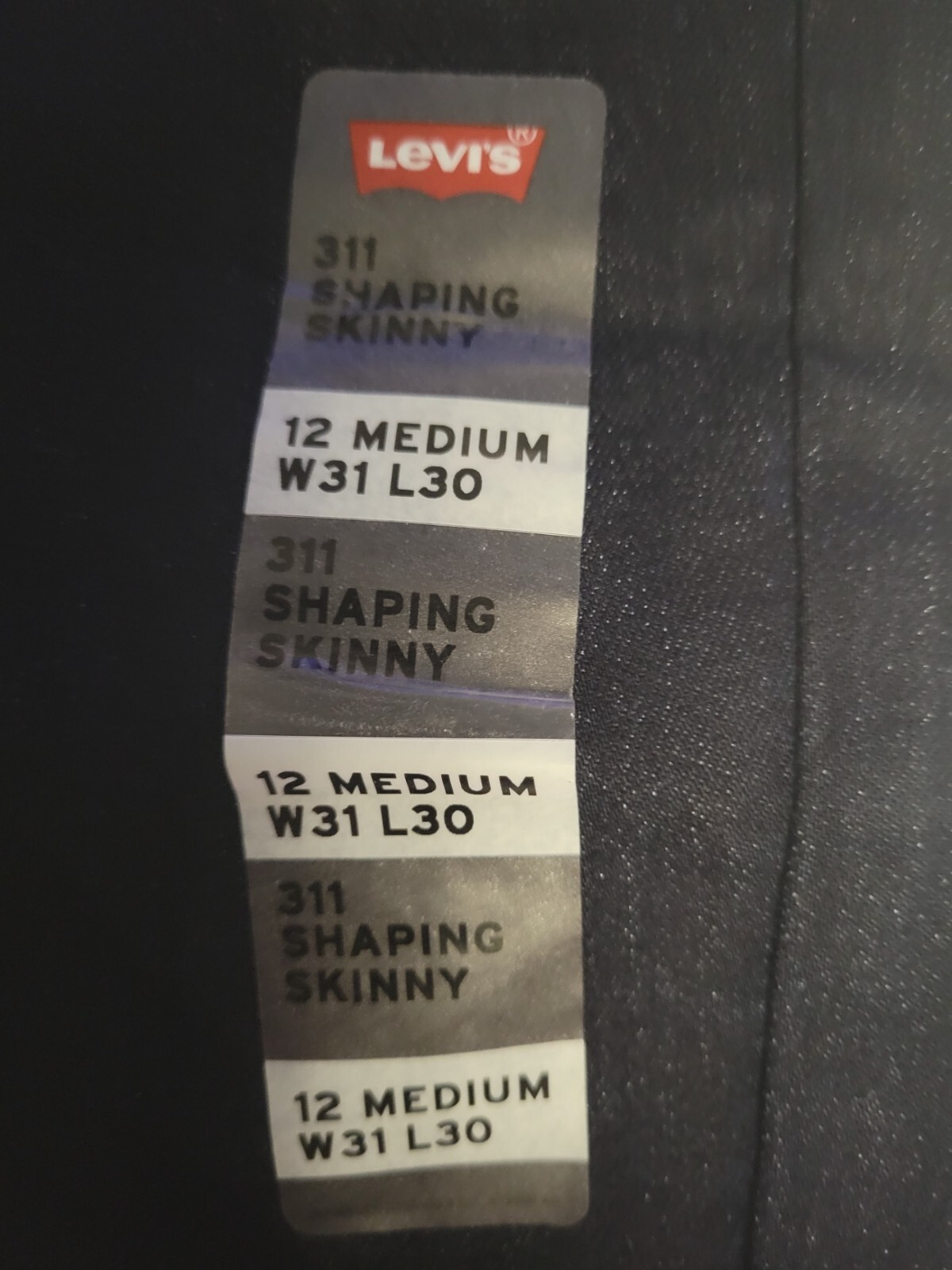 NWT Levi’s Women’s 311 Shaping Skinny Darkest Sky 31 x 30 (31)