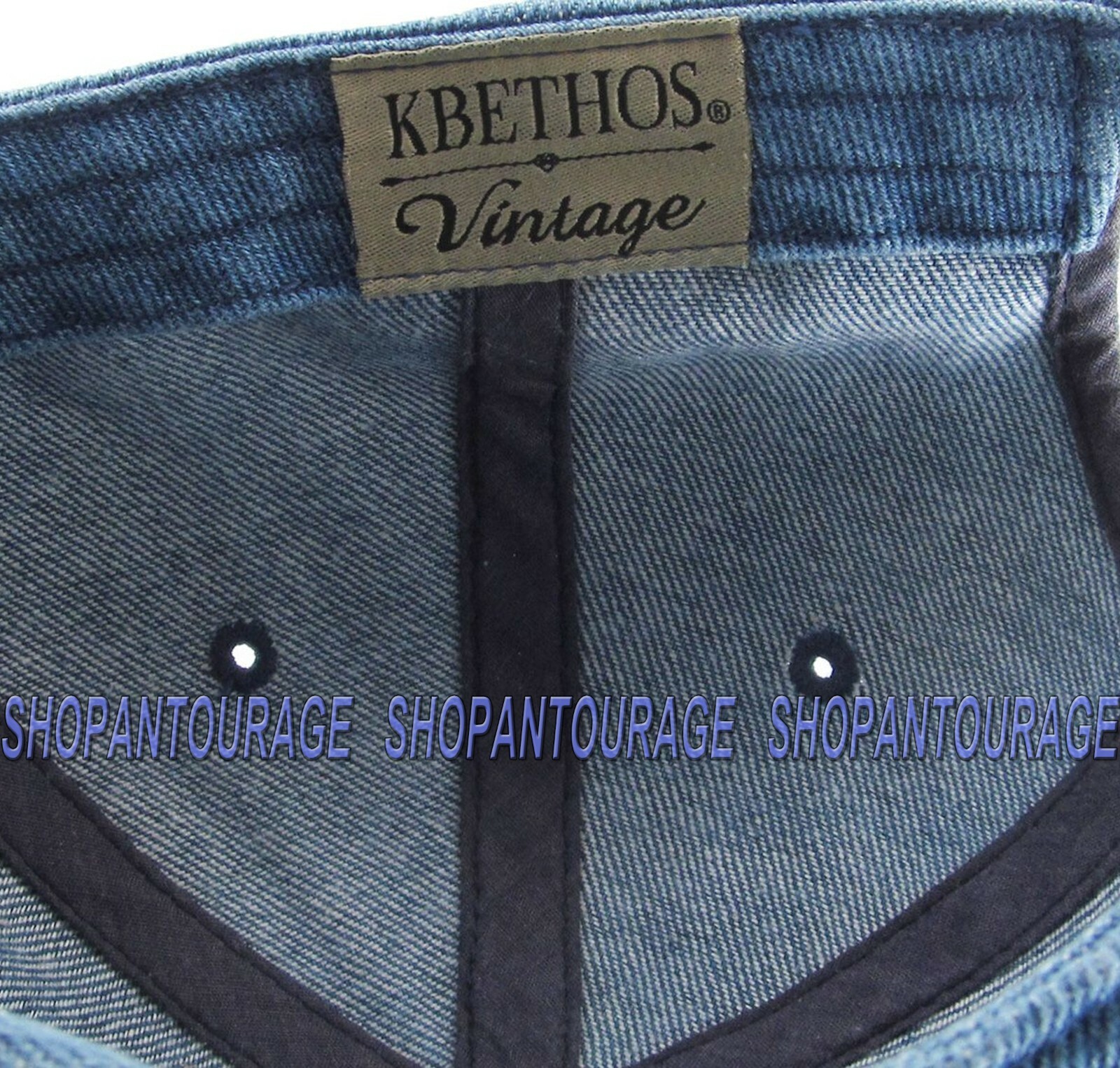 Kbethos KBE-Vintage Plain Adjustable Distressed Unisex Baseball Trucker Cap Hat