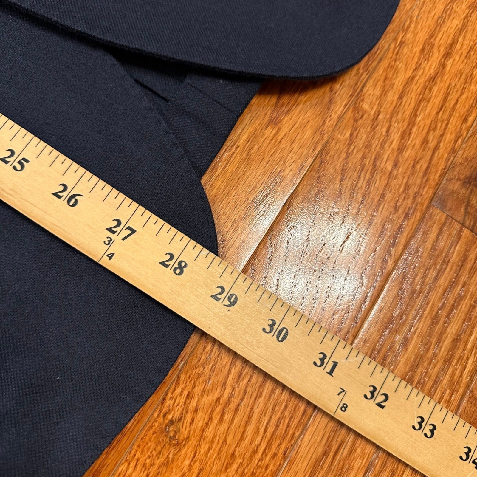 J.Crew Ludlow Blazer Mens 34S Slim Navy Moon Worsted Wool Cotton Unstructured