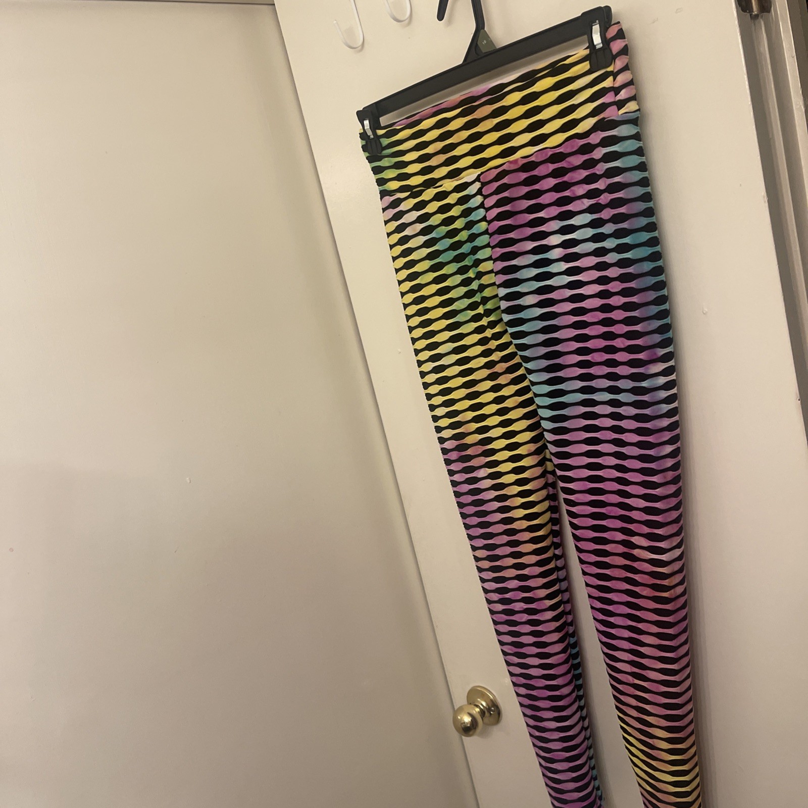 Tie Dye Seamless Leggings Women Fitness Yoga Pants Push Up High Waits Tight Gym
