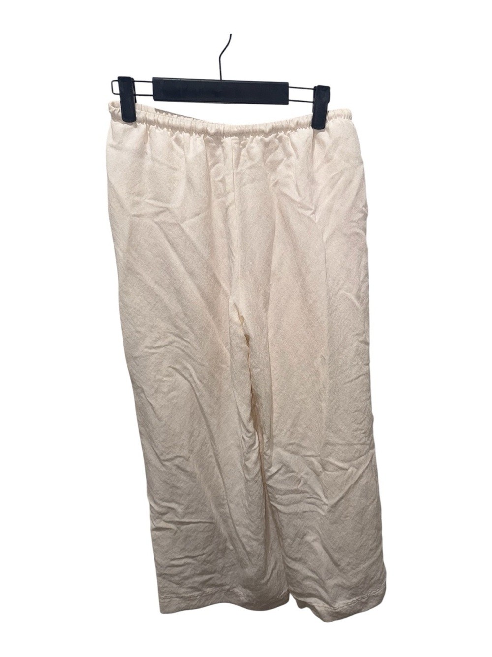 Z Supply Ivory Cream Drawstring Wide Leg Pants Small Coastal Resort Vacation