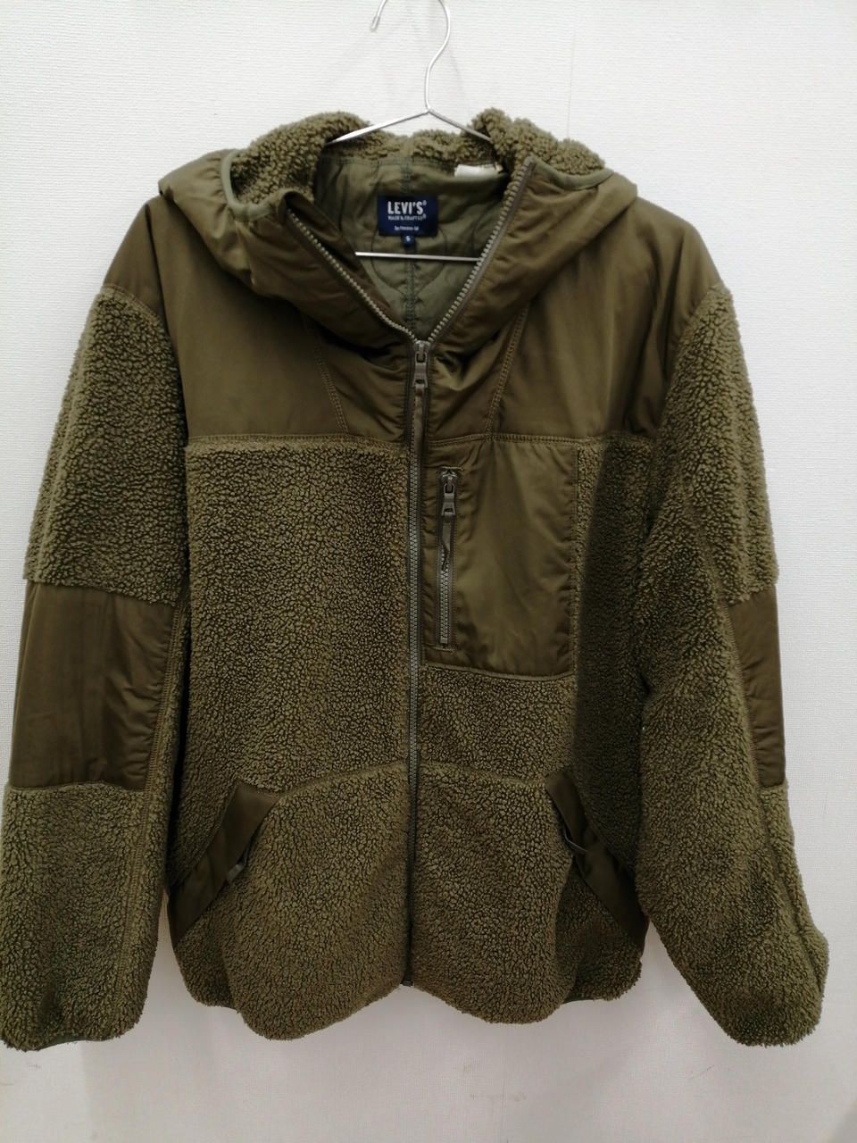LEVI’S MADE & CRAFT Bore Fleece Khaki S Used