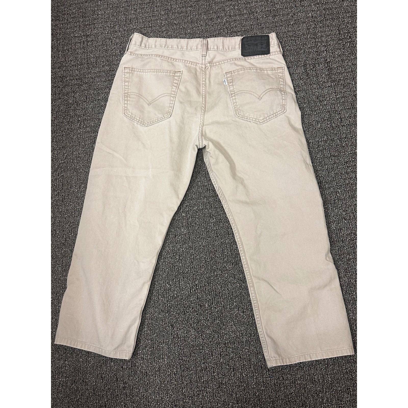 2- Levis 514 Athletic Taper Pants Mens 34×23 (actual) Cotton Street See Details