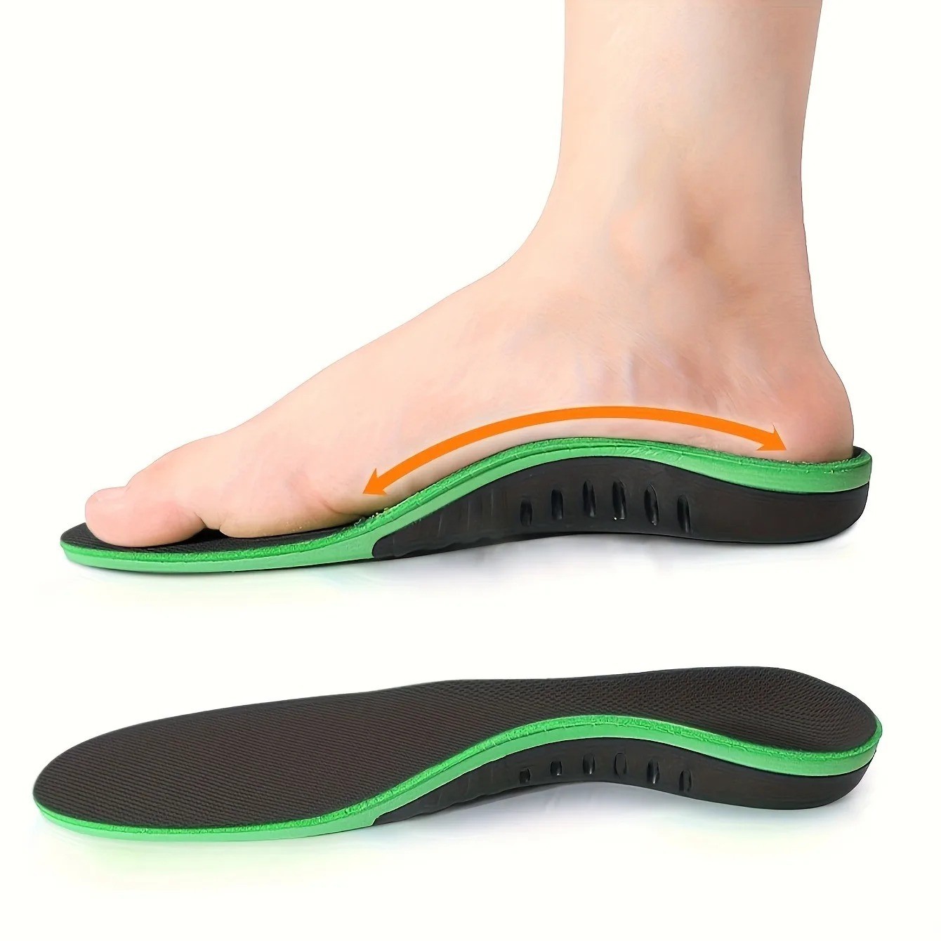 Orthotic Insoles Arch Support Flat Feet Plantar Fasciitis Shoe Inserts For All