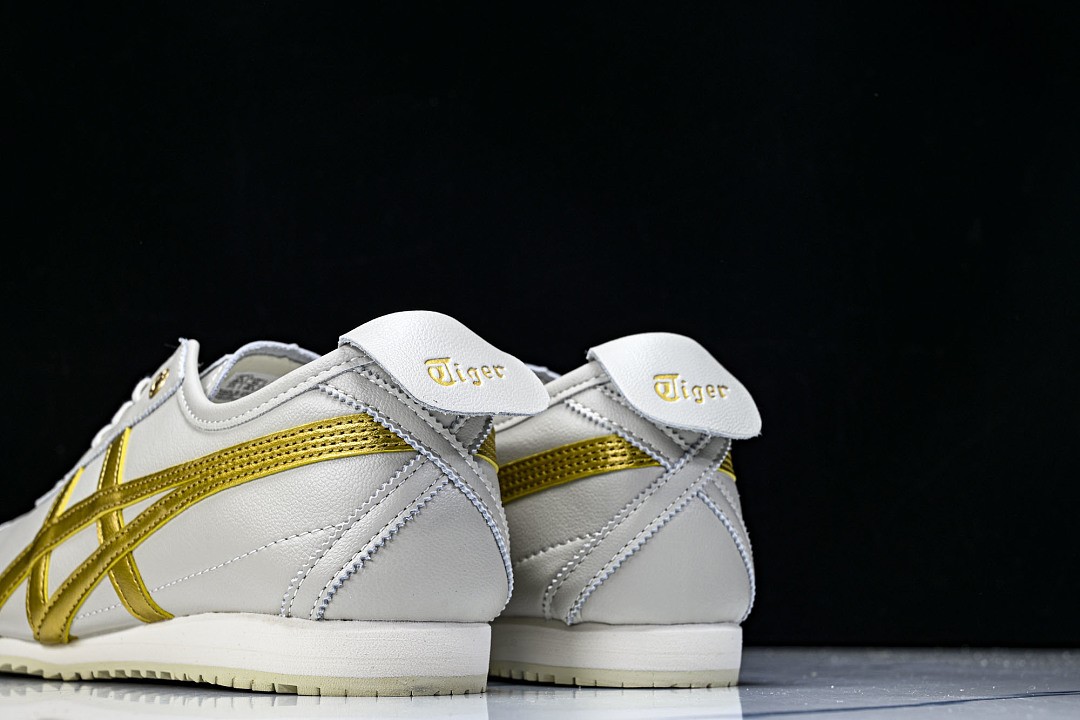 Onits*ka Tiger Mexico 66 SD Cream Pure Gold 1183A872-122 Unisex Size 4-11