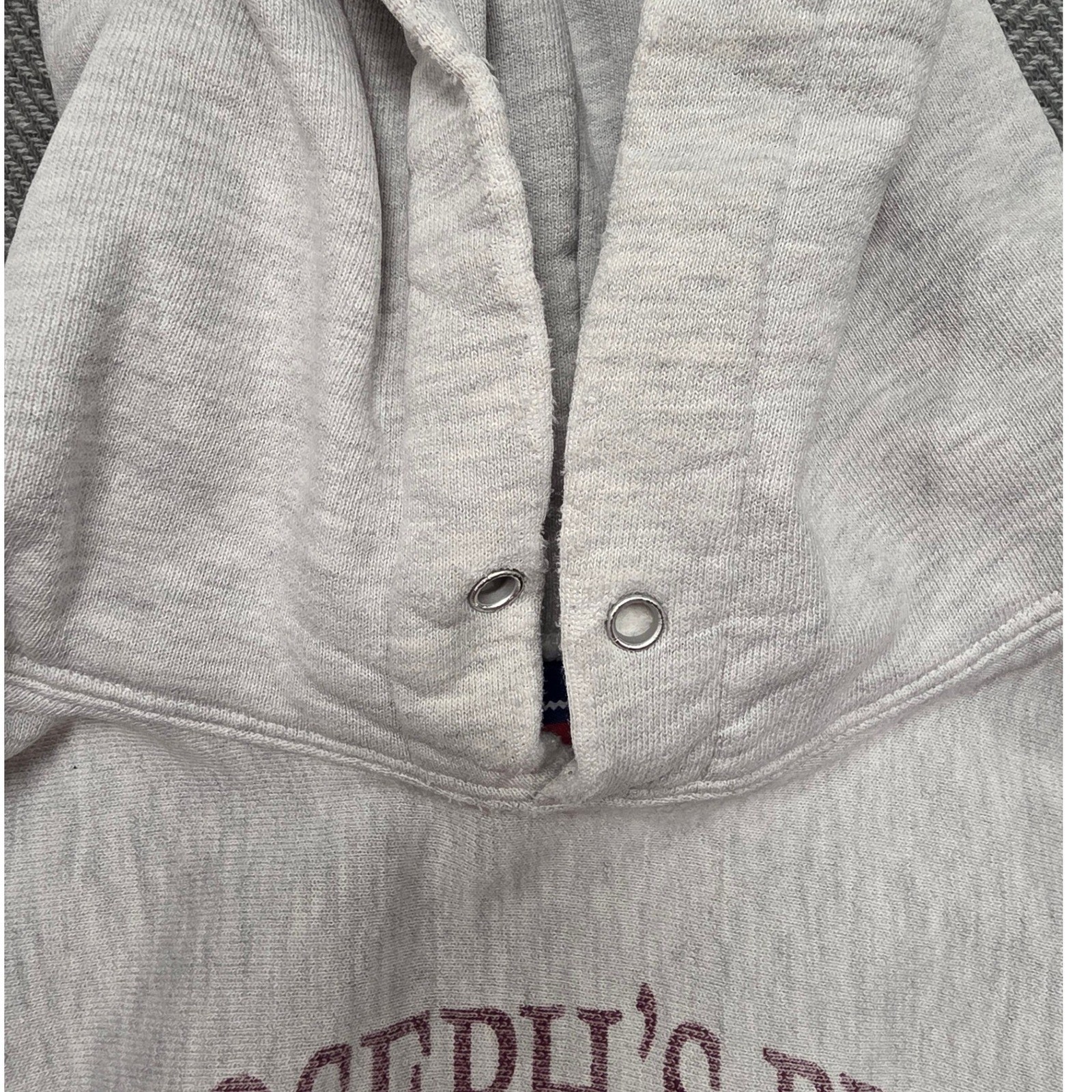 Champion Reverse Weave St Josephs Prep Cross Country Hoodie Grey Mens Large