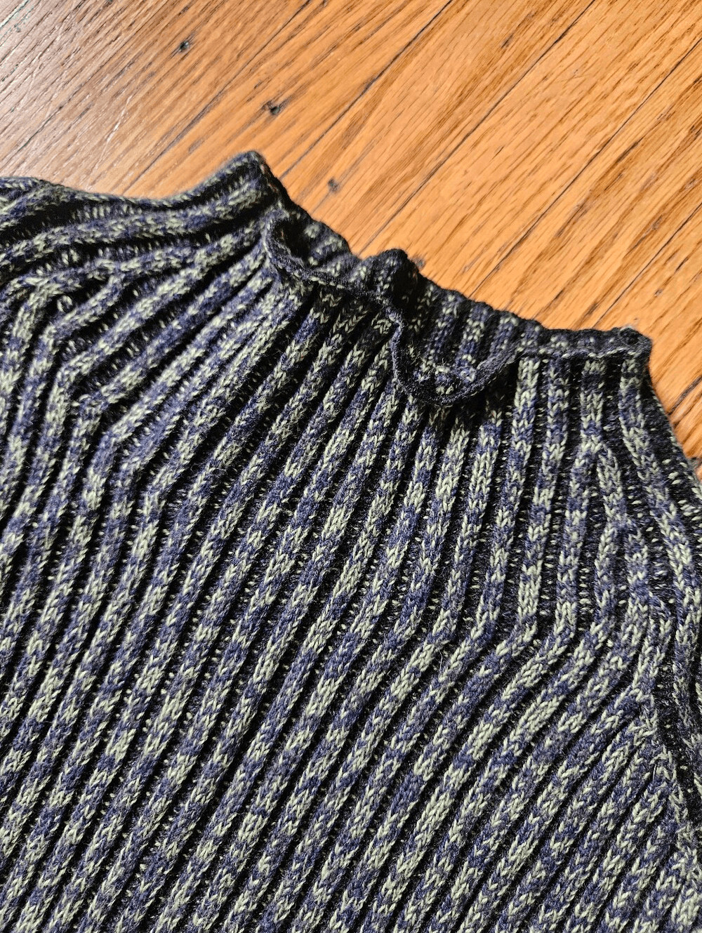 Lululemon Cotton-Cashmere Blend Mock Neck Sweater