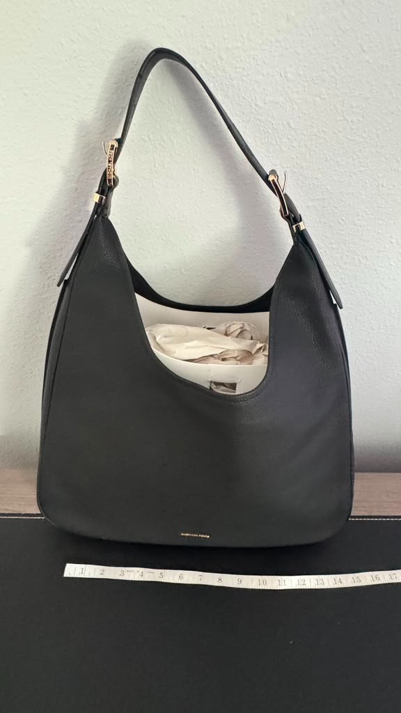 NEW – MICHAEL KORS Black Nolita Large Hobo Shoulder Bag Black