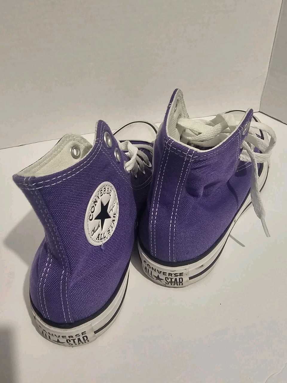 Converse Chuck Taylor All Star Hi Electric Purple 137833F Women 6 Excellent Cond