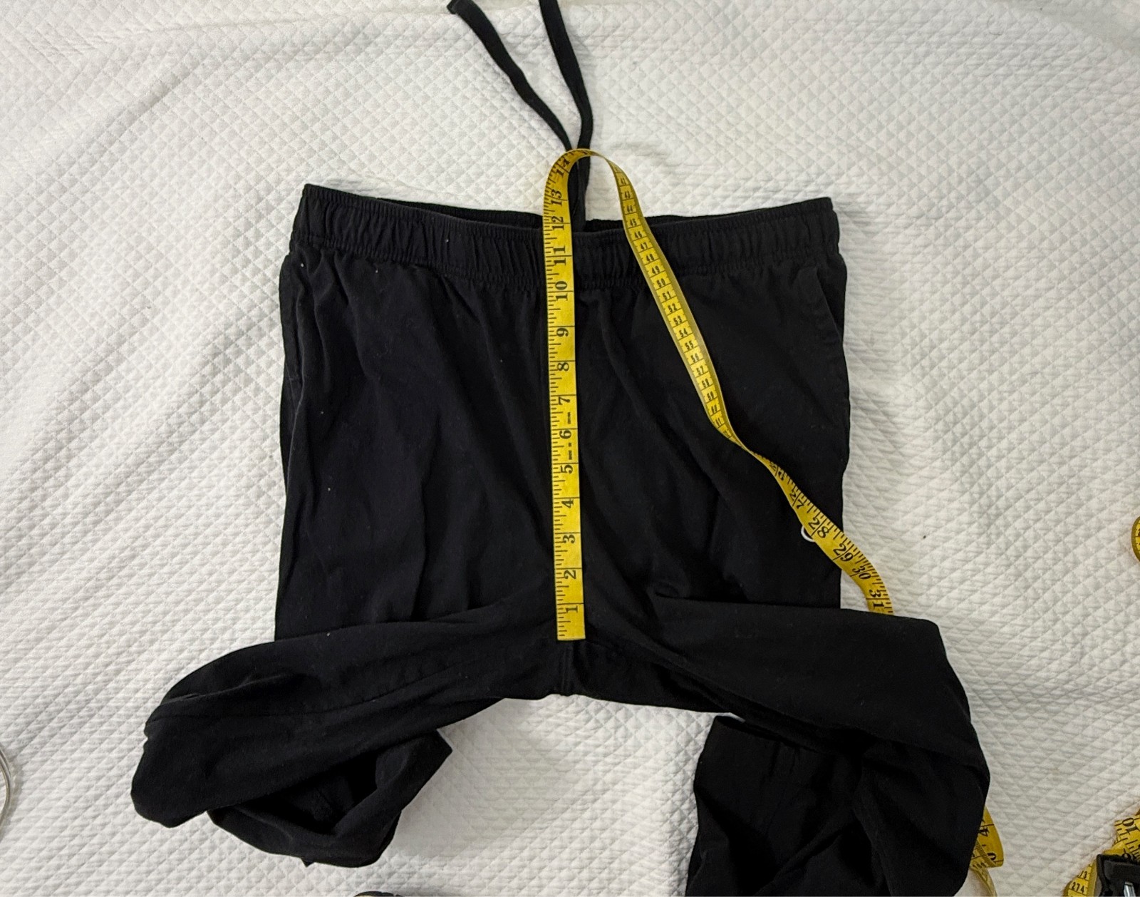 Champion Mens Powerblend Open Bottom Pant Black Size L Relaxed CPM253PA69003