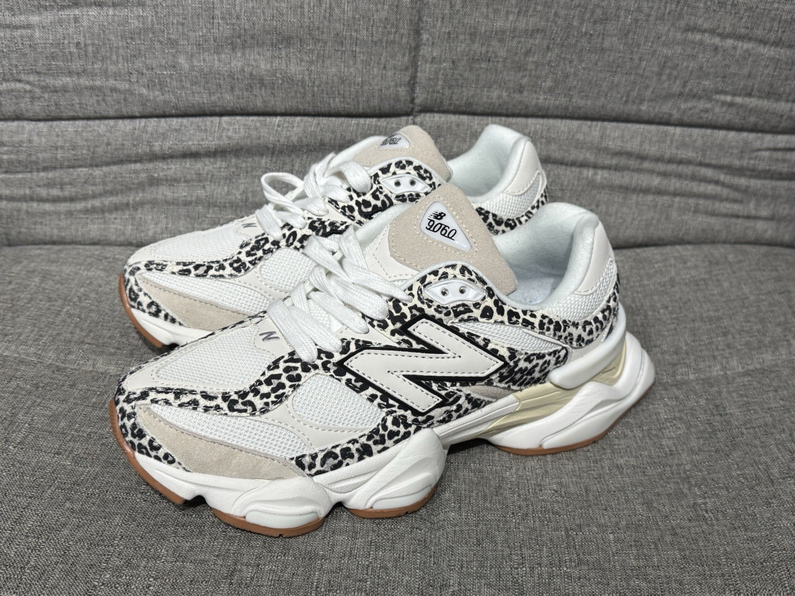 New Balance 9060 ASOS Exclusive Leopard Brown/White Sneaker U9060ALP