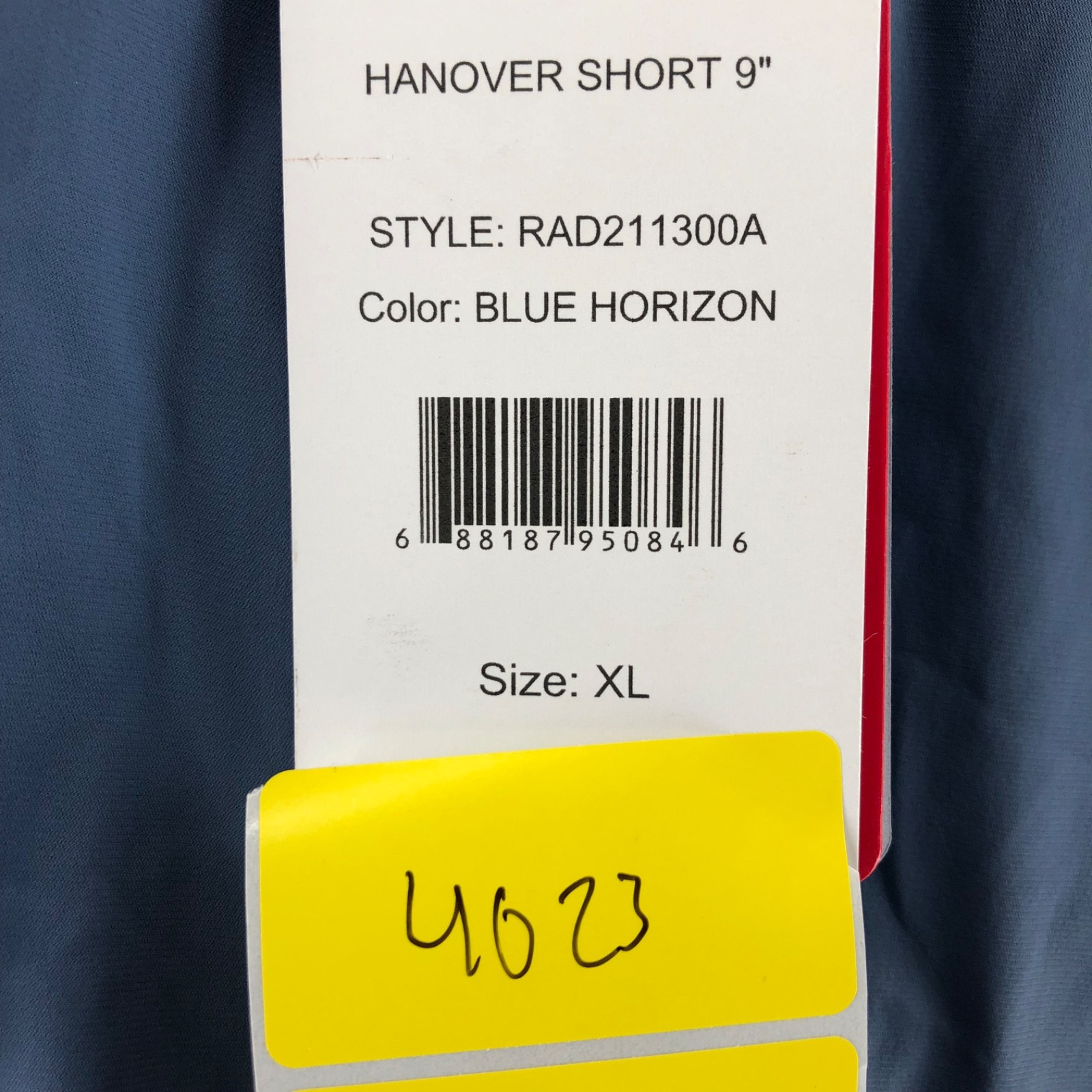 Redvanly Men’s Size XL Hanover Pull-on Golf Shorts Blue Horizon 9″ Athletic