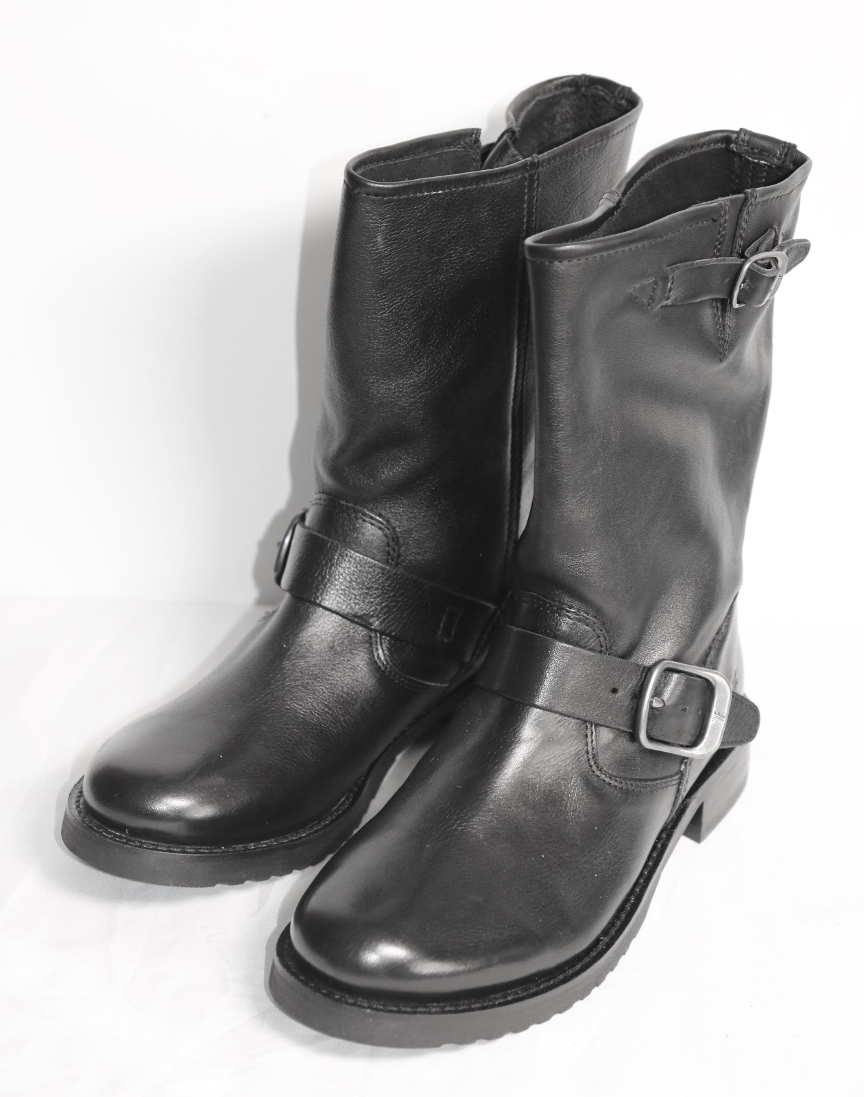 Frye FR42130M Veronica Leather Boots Sz 7.5M Black #3170