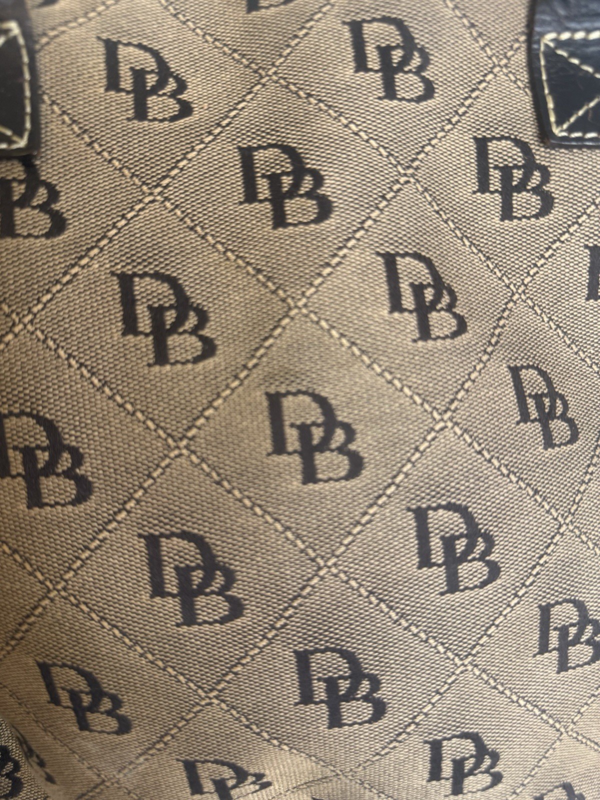 Dooney and Bourke Canvas Satchel
