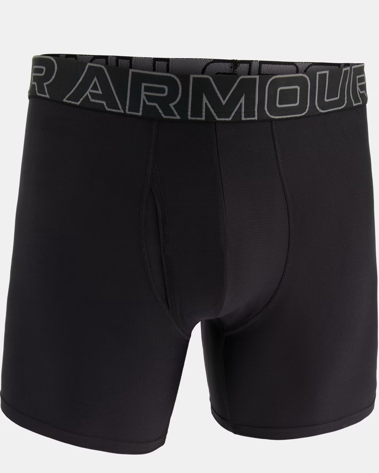 Under Armour XL Black Performance Tech 6” BOXERJOCK 37”-41” Waist NEW
