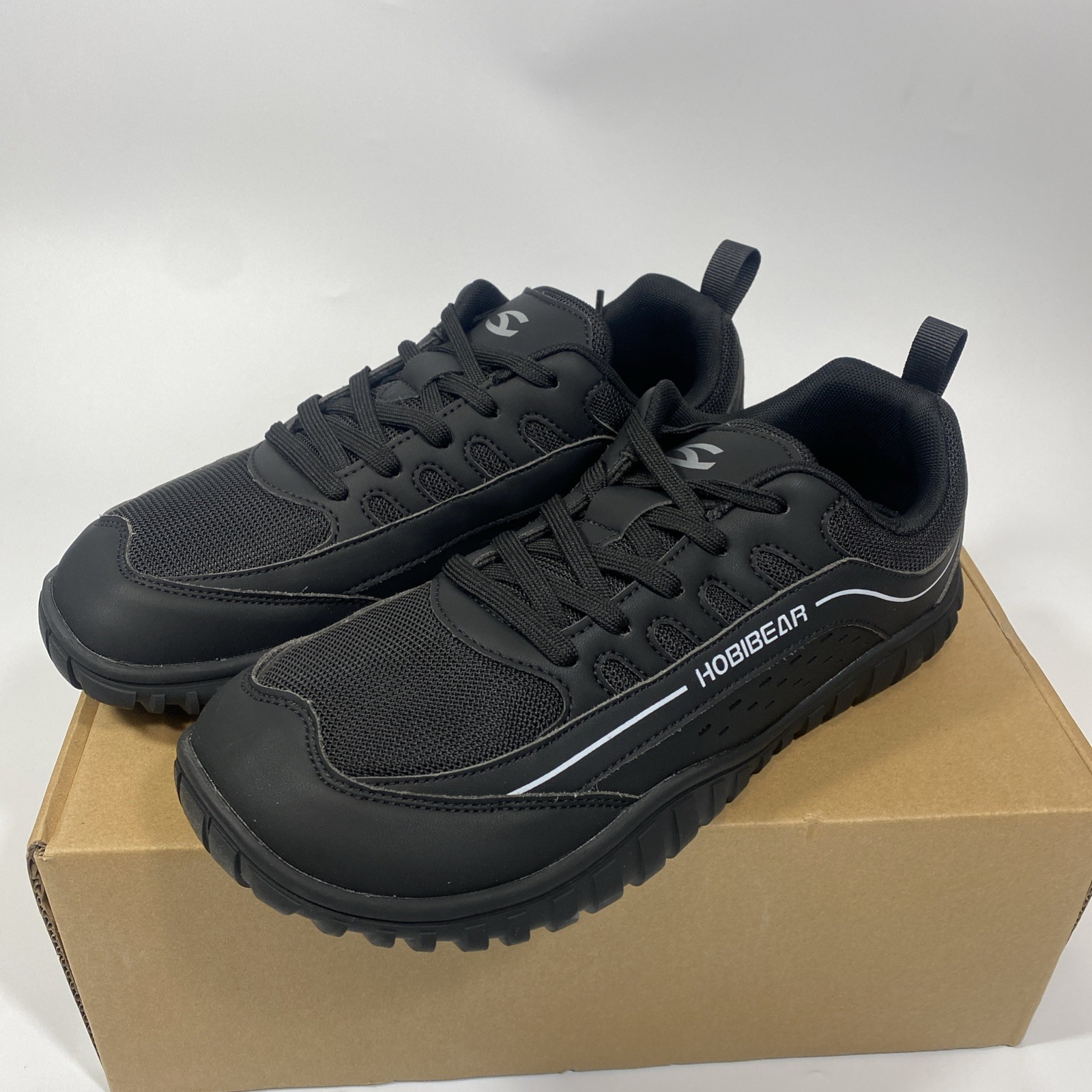 Hobibear Dt480 Men Size Eu 43 – Us 10 Black Walking Active Athletic Shoes