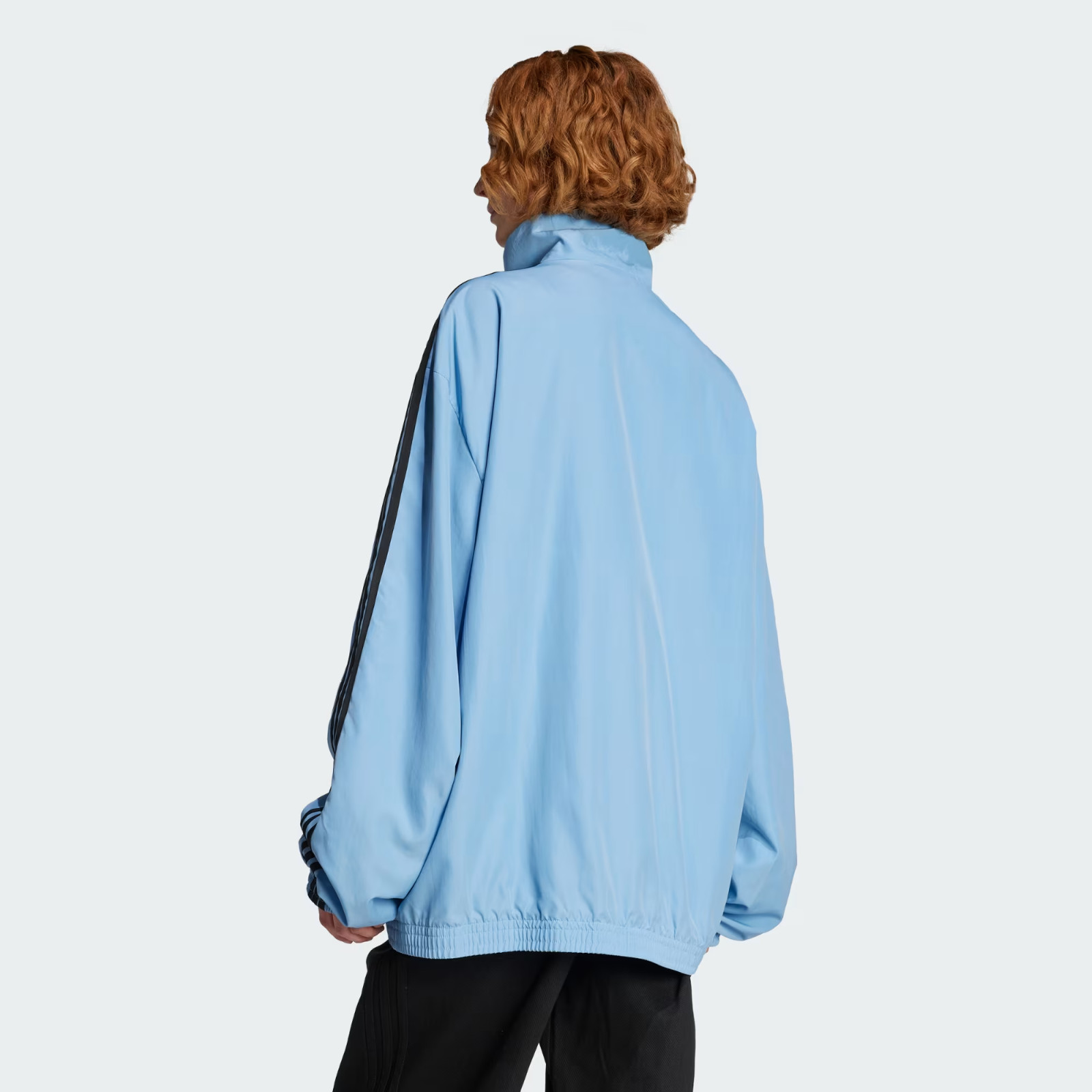 NEW Adidas JY2638 Adilenium Season 3 Oversized Blue Zip Track Jacket Women’s M