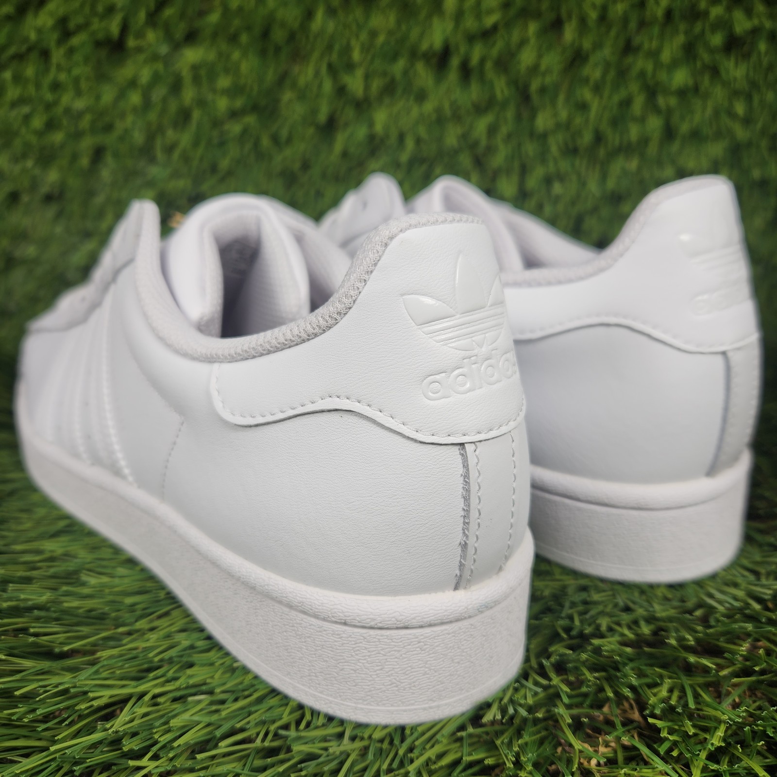 Adidas Superstar Mens Triple White Classic Shell Toe Originals All New EG4960