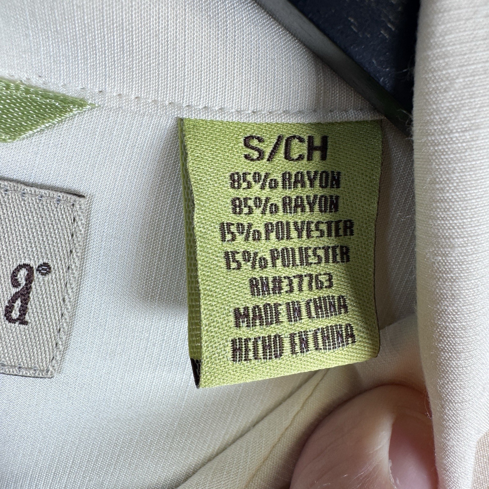 Cubavera Shirt Mens Small Bowling Lounge Martini Cocktal Embroidered Button Up