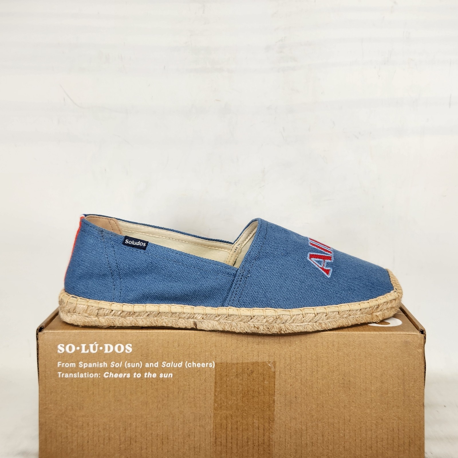 10-10.5 MEN – Soludos Original Espadrille – Laguna Blue France ALLEZ