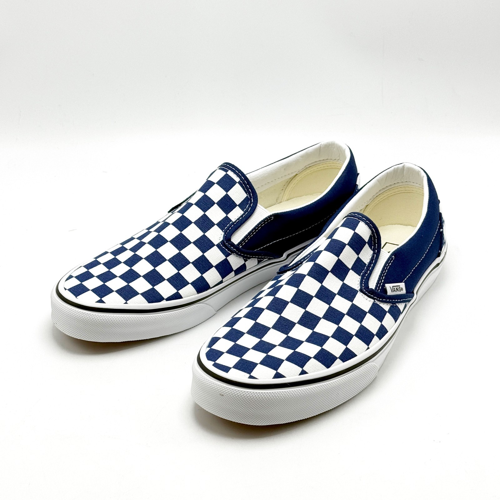 *NEW* Unisex VANS CHECKERBOARD SLIP-ON DEEP INDIGO BLUE (VN000DAHFOB) 👍