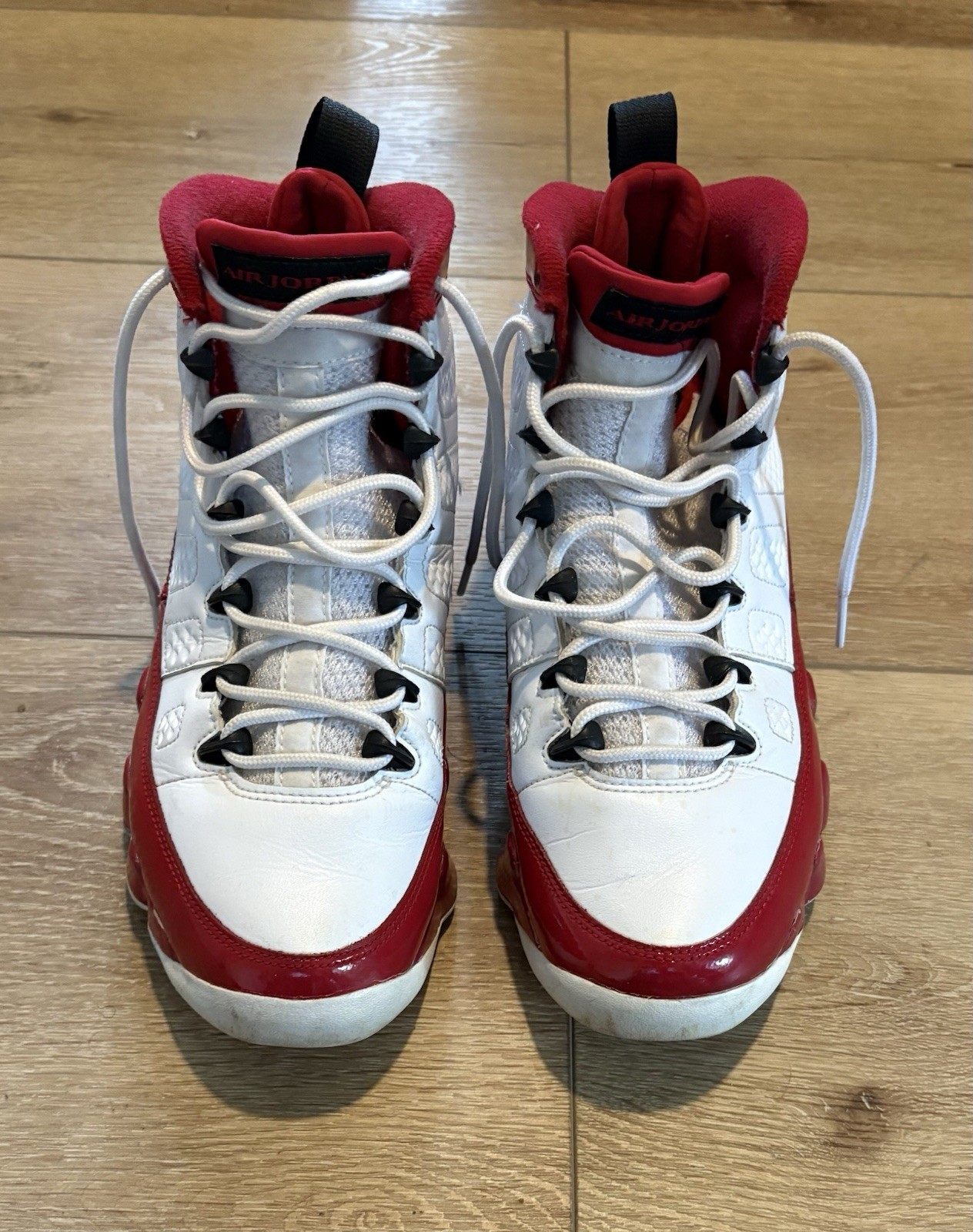 Air Jordan 9 White Gym Red