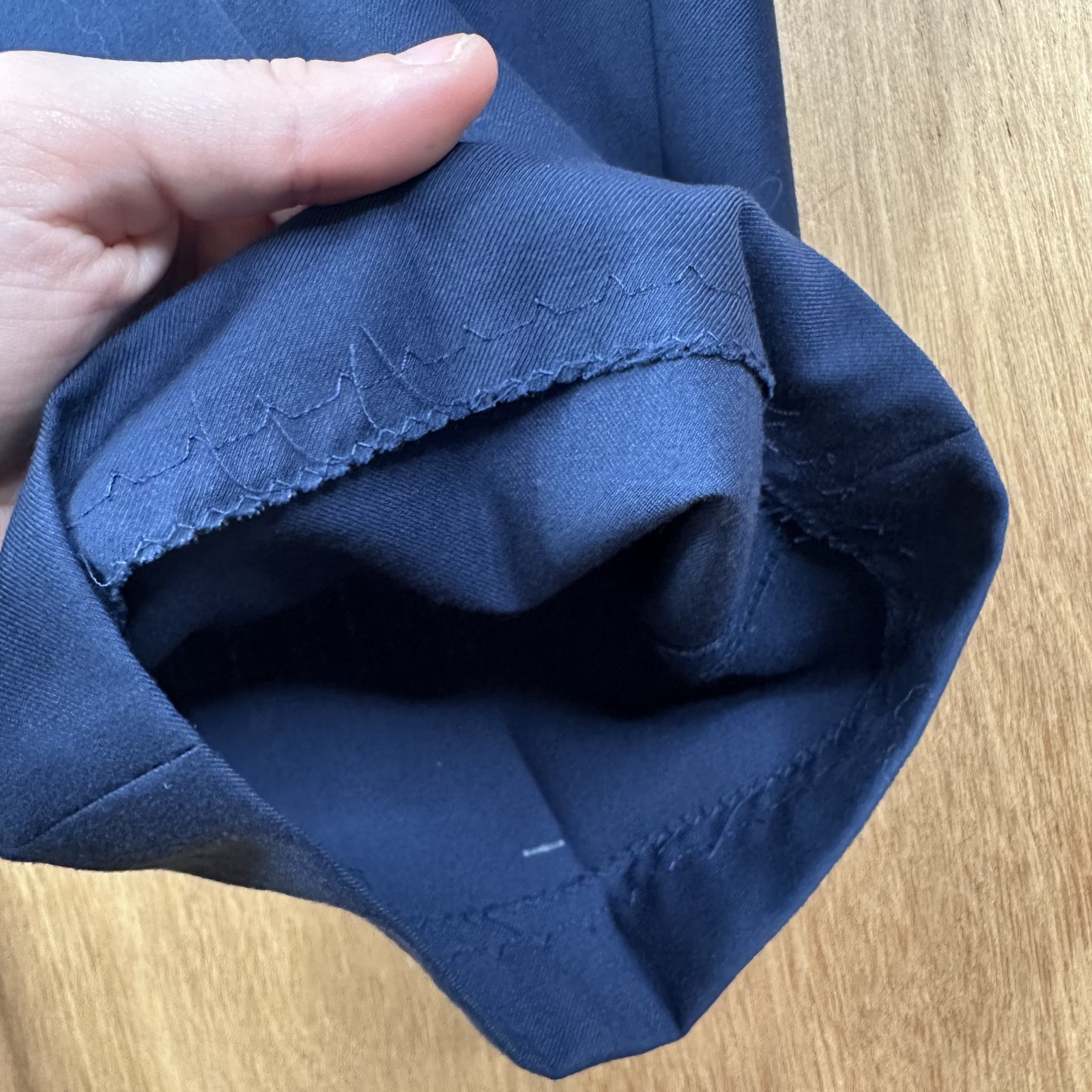 Michael Kors Suit Mens 50R Navy Blue Sport Fabric Pants 38×30 Flat Front Solid